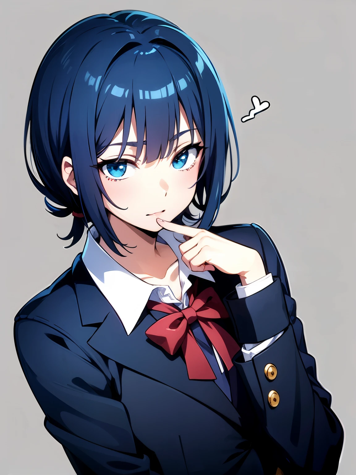 anime girl with blue hair and a bow tie, anime boy, inspired by Okumura Togyu, 2 d anime style, anime best girl, fubuki, gapmoe yandere, young anime man, rin, beautiful anime high school girl, nightcore, anime handsome man, emo anime girl, young anime girl, an anime girl, sayori