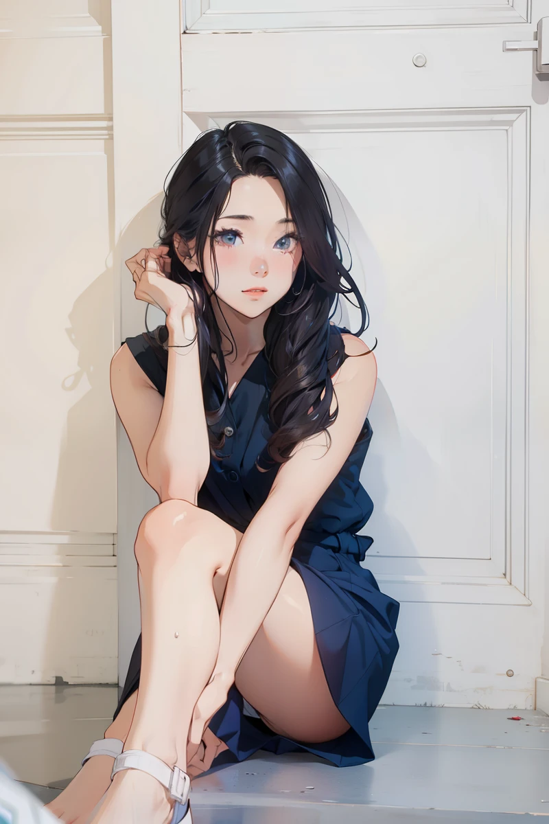 (extremely detailed CG unity 8k wallpaper), (masterpiece), (best quality), (ultra-detailed), (best illustration), (best shadow), (absurdres),
BREAK
girl, sweat, steam, medium breast, nsfw, shy, looking at viewer, light smile,
