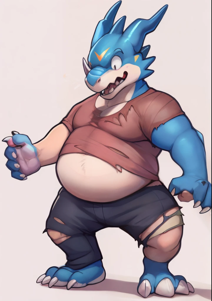 Masterpiece, Solo, Furry Light Blue Wolf, Light Blue Fur,Dark Blue Eyes, Dragon Wings, Bulking Body, Dad bod body, Cool Pose, Charming, Handsome, naked , wearing cap, Milk from tits , cum everywhere