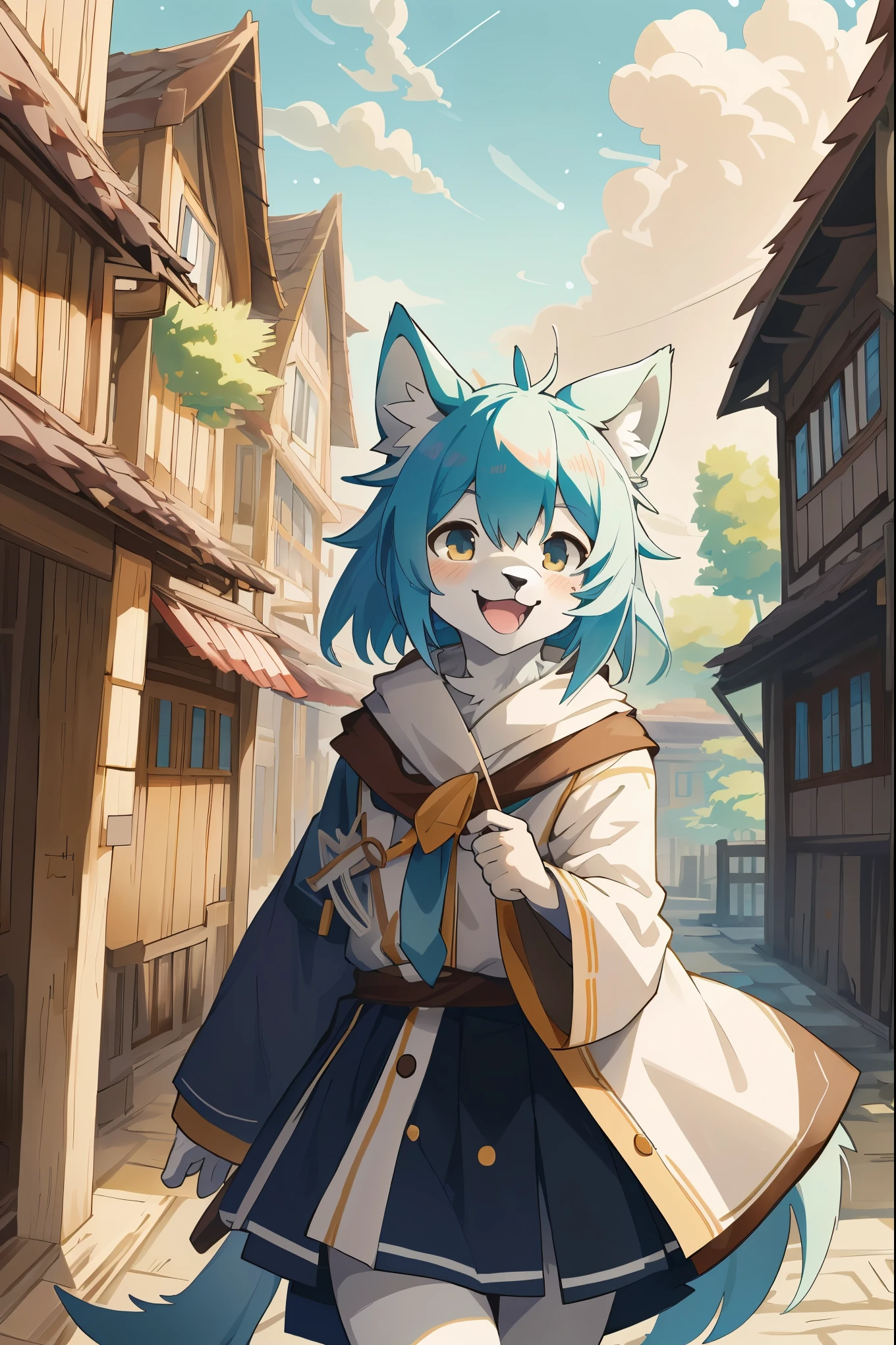 cover_page, super high resolution, detailed background, World Heritage Site, 6+boys, 6+girls, Happy, joyful, absurdres(Photos of solo travelers)(kemono, furry anthro),