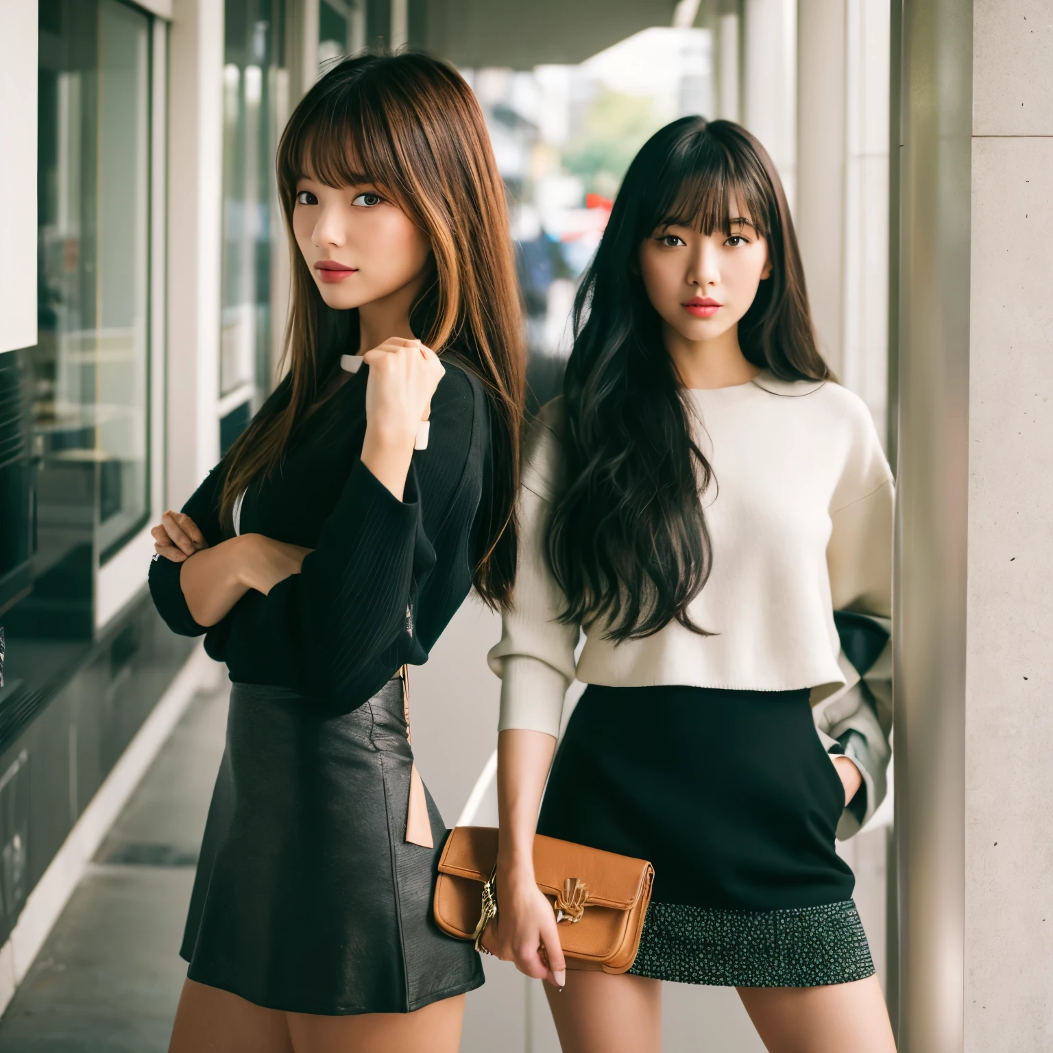 have three eyes、Fashion Model、woman、mini skirt