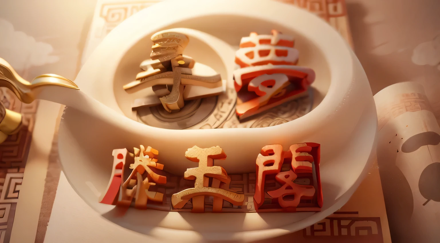 3D relief,Carefully crafted,precise,ivory carving,Chinese illustration on background,soft,Chinese traditional style,Oriental landscape painting,Paper fog on crafts,Paper illustration,Ultra-wide angle of view,Dreamy and magical,8k,𝓡𝓸𝓶𝓪𝓷𝓽𝓲𝓬,high resolution,8k, Yes