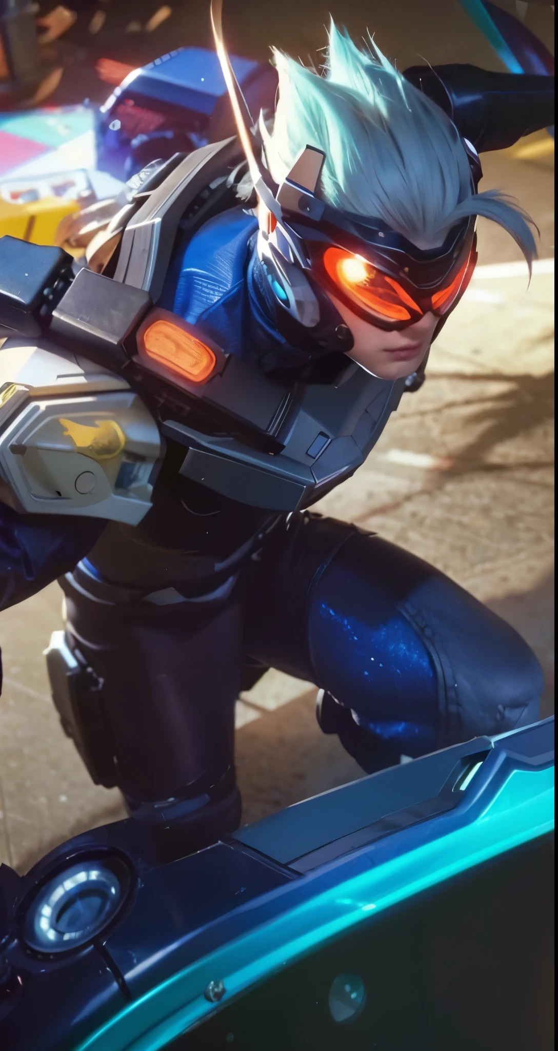 Real life adaption of this character, realistic same hair, realistic same outfit, realistic light, realistic shadow, realism, hyper realistic, (photorealistic 1:2)