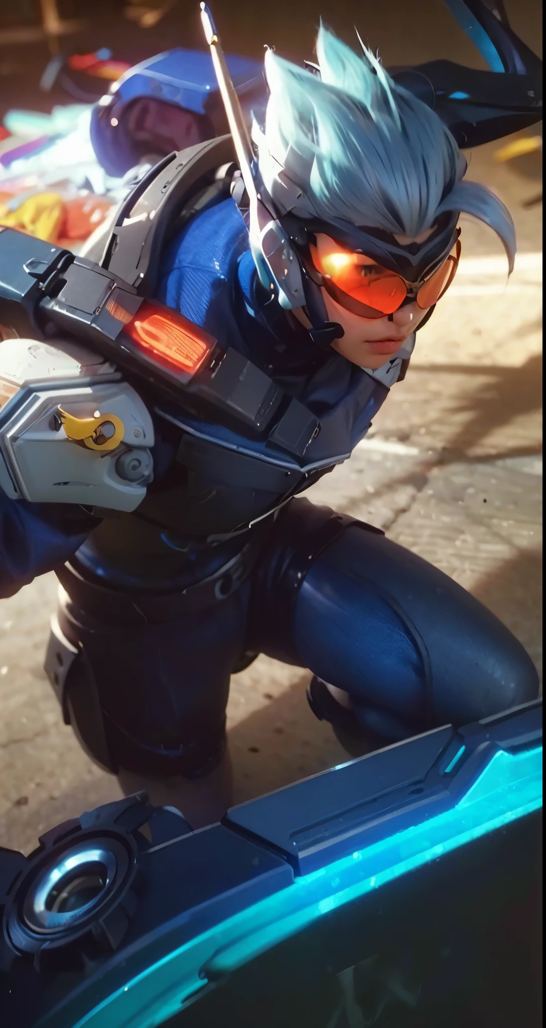 Real life adaption of this character, realistic same hair, realistic same outfit, realistic light, realistic shadow, realism, hyper realistic, (photorealistic 1:2)