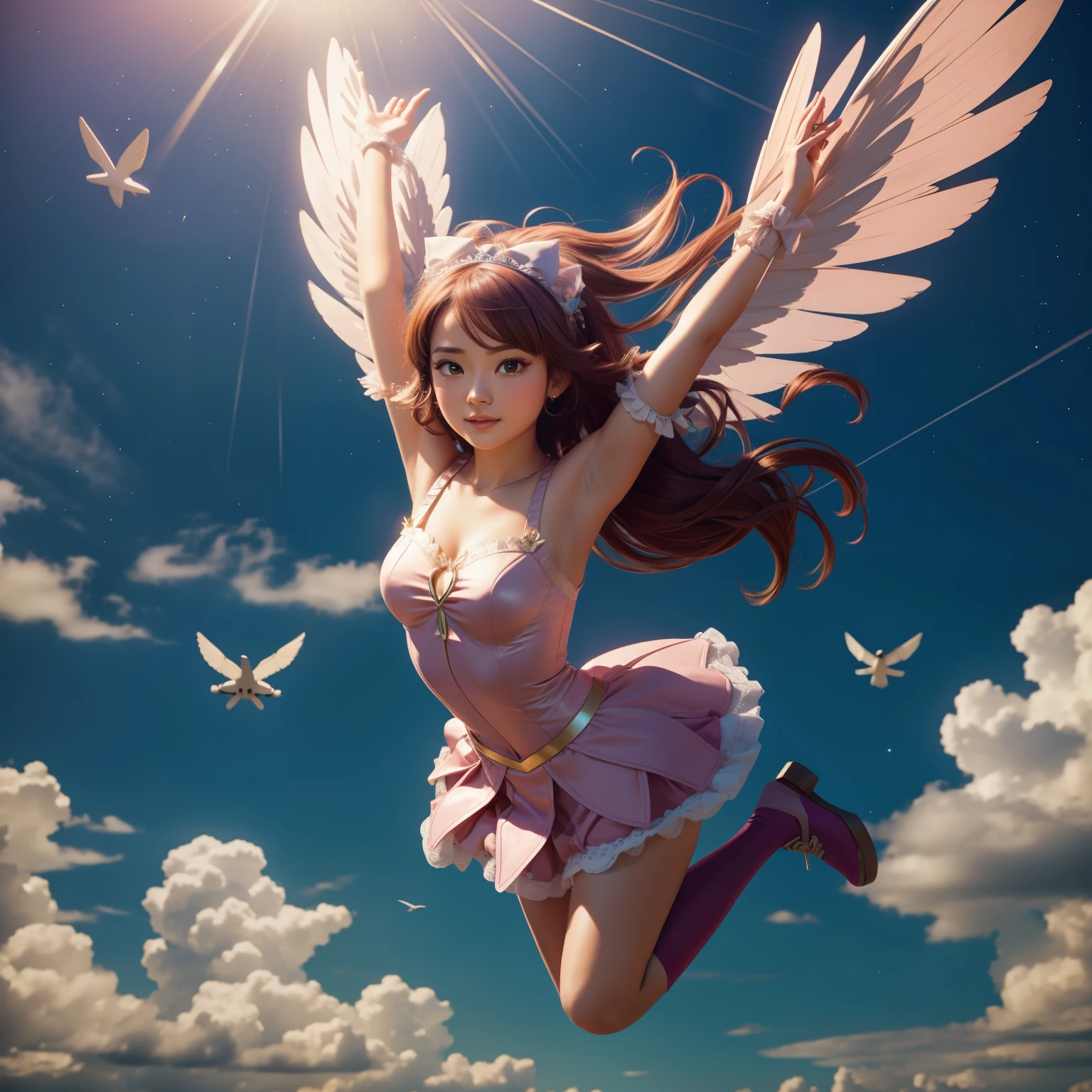 Flying Magical Girl