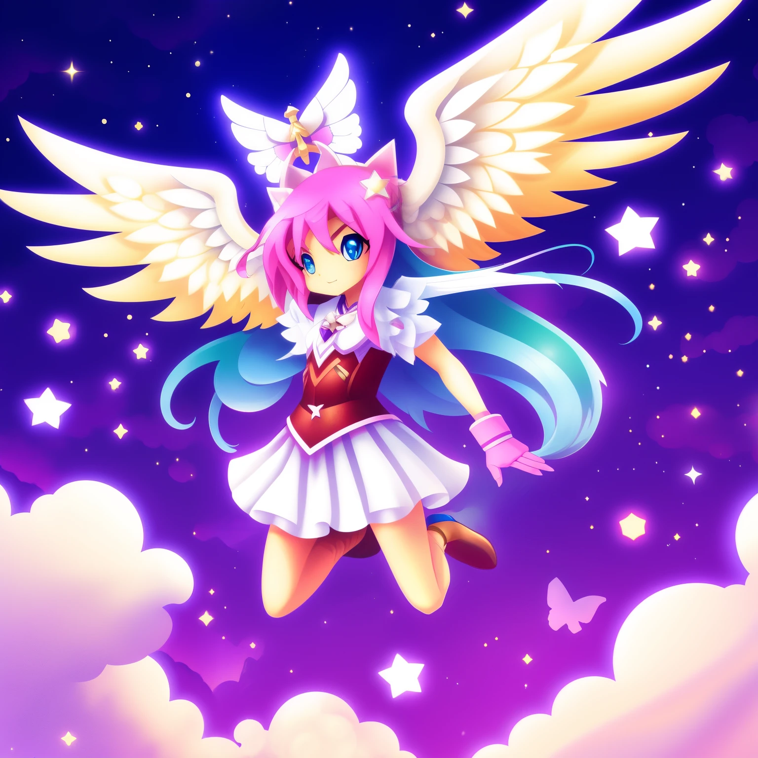 Flying Magical Girl