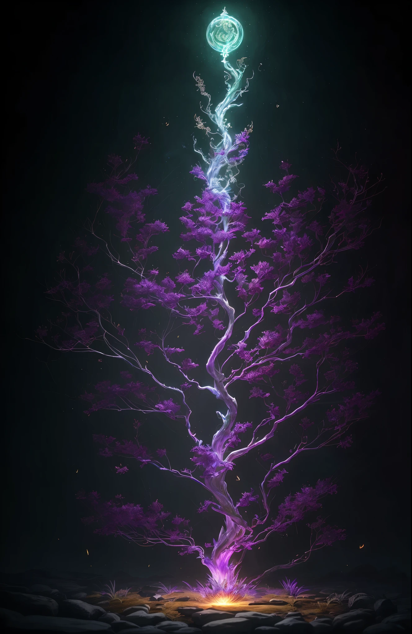 masterpiece,best quality,(Very detailed CG unified 8k wallpaper),(best quality),(best illustrations),(best shadow),Very detailed pictures,entire character,photorealism,Surrealism,Girls casters,blonde,dark casters,Beautiful young spellcastegures in purple robes,Girl with purple eyes,beautiful figure painting,Girl holding a magic wand,It is decorated with unique carvings and precious stones, Represents the power and skill of the witch,Gurwitz,Gurwitz-style artwork,White-haired God,Yang Jian,Epic and beautiful character art,Stunning character art,Fan Qi,Wu Zhun Shifan,Gurwitz on pixiv art site,Glowing Elves,There is a glowing deer,drink water in swimming pool,森林主题中的natural elements。mysterious forest,Beautiful forest,Great outdoor activities,surrounded by flower,精致的树叶和branches被firefly包围(natural elements),(jungle theme),(leaf),(branches),(firefly),(particle effects)and other 3D, octane rendering,Ray tracing,super detailed