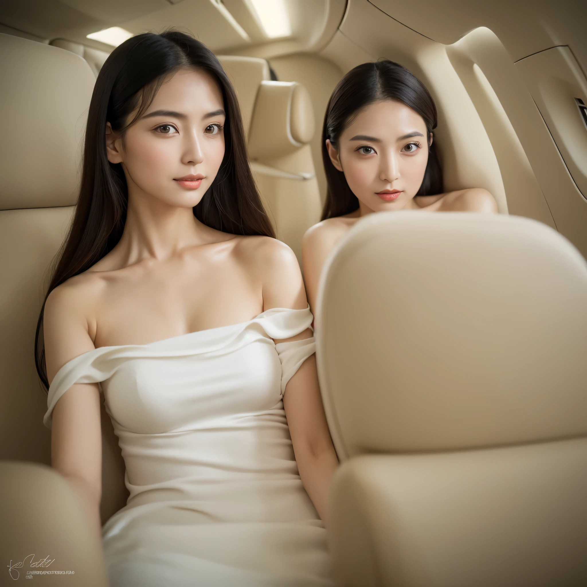 best quality, masterpiece, 8k, ultra high res, (photorealistic:1.4), highly detailed, intricate detail, delicate and beautiful, good lighting, professional lighting, sharp focus, detailed shadows, exquisite details and textures, depth of field, unity 8k wallpaper, cinematic composition, cinematic lighting, official art, Japanese Beautiful Women, Cabin Crew, flight attendant, black pantyhose, ((aircraft, (Aircraft Corridor), Aircraft seats)) (beautiful elegant face, Beautiful Symmetry detailed face), realistic hair, long hair, (1girl), (Standing:1.3), White Color Attire, (8 Heads Tall), (Fair-skinned, Fine-Grained Skin:1.7), (Discerning Eye, Clear & Big Eyes, Symmetry Beautiful Detail Eyes: 1.5), (Look at the camera and it is in focus:1.5), (a little smile), (Small Head, Thin Face, Slightly Elongated Face:1.2),(gentle and kind person:1.4)