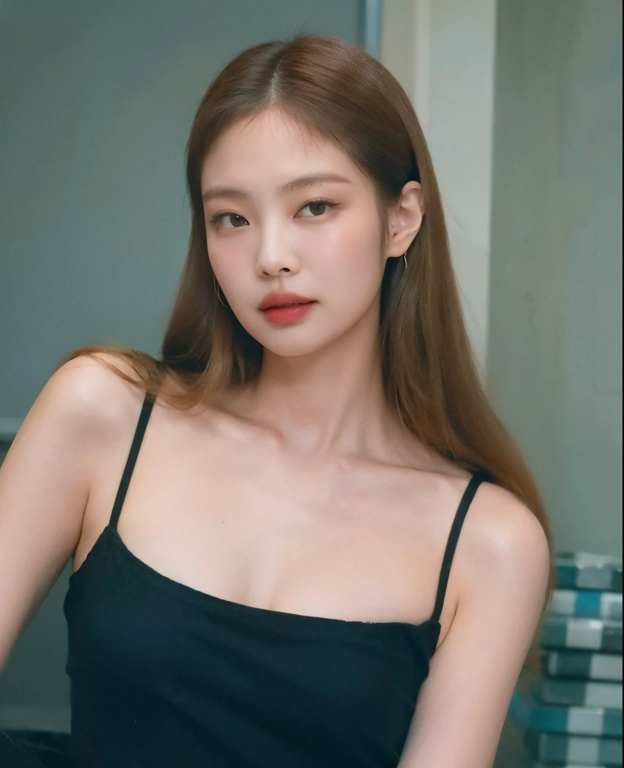 Jennie Kim ruiva