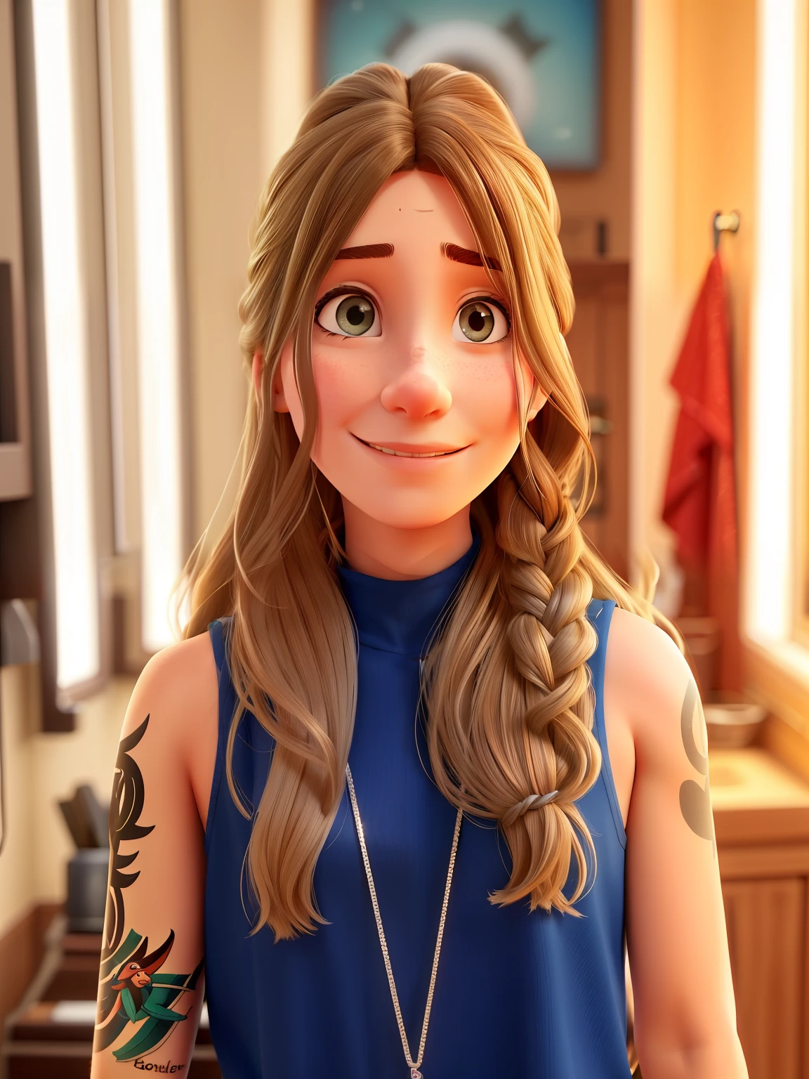 there is a woman with long hair and a necklace on, Alana Fletcher, imagem de perfil, taken at the beginning of 2020, Roxie Vizcarra, Julia Sardenha, inspired by Gina Pellón, karolina cummings, Direction: Lisa Nankivil, por Matt Cavotta, malika favre, Direction: Brigette Barrager, Morning glow