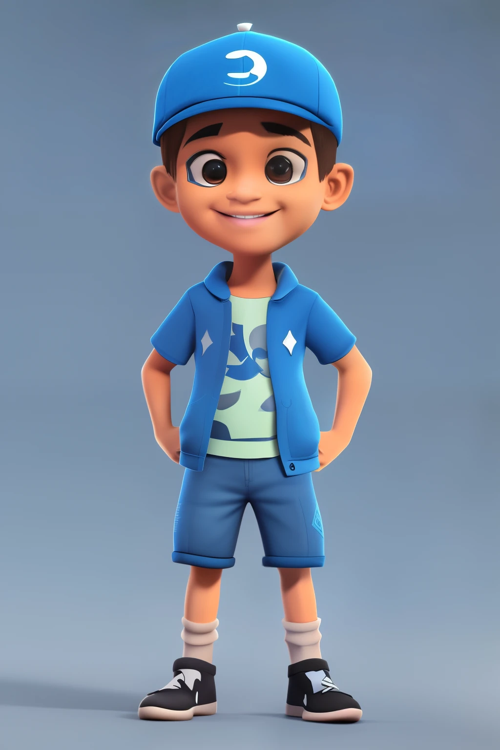 menino de desenho animado, Stylized 3D rendering, personagem estilizado, personagem 3D, personagem 3d, toon render screenshot, personagem 3d render, personagem altamente detalhado, Stylized 3D rendering, personagem 3d art, estilizado 3d, para contratar artista 3d, personagem 3D realistic