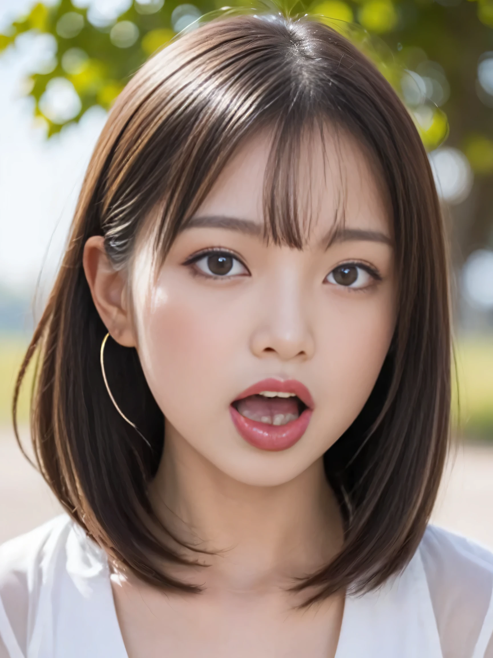 stick out tongue
