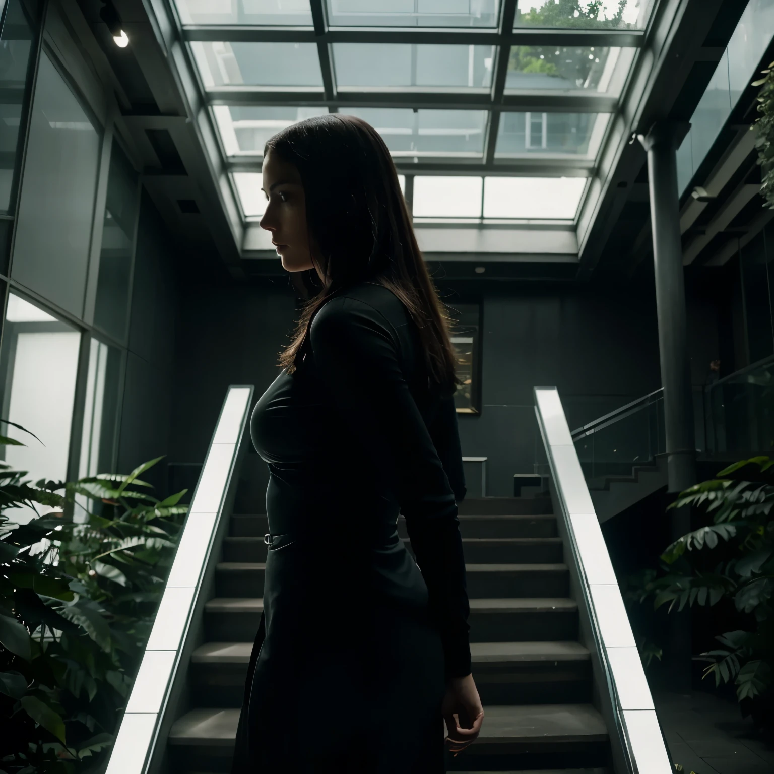 Create a video exploring "The Enigma of the Glass House" and its intriguing story. Highlight the mysterious and exciting elements of the plot, immersing viewers in a world of suspense and suspense.