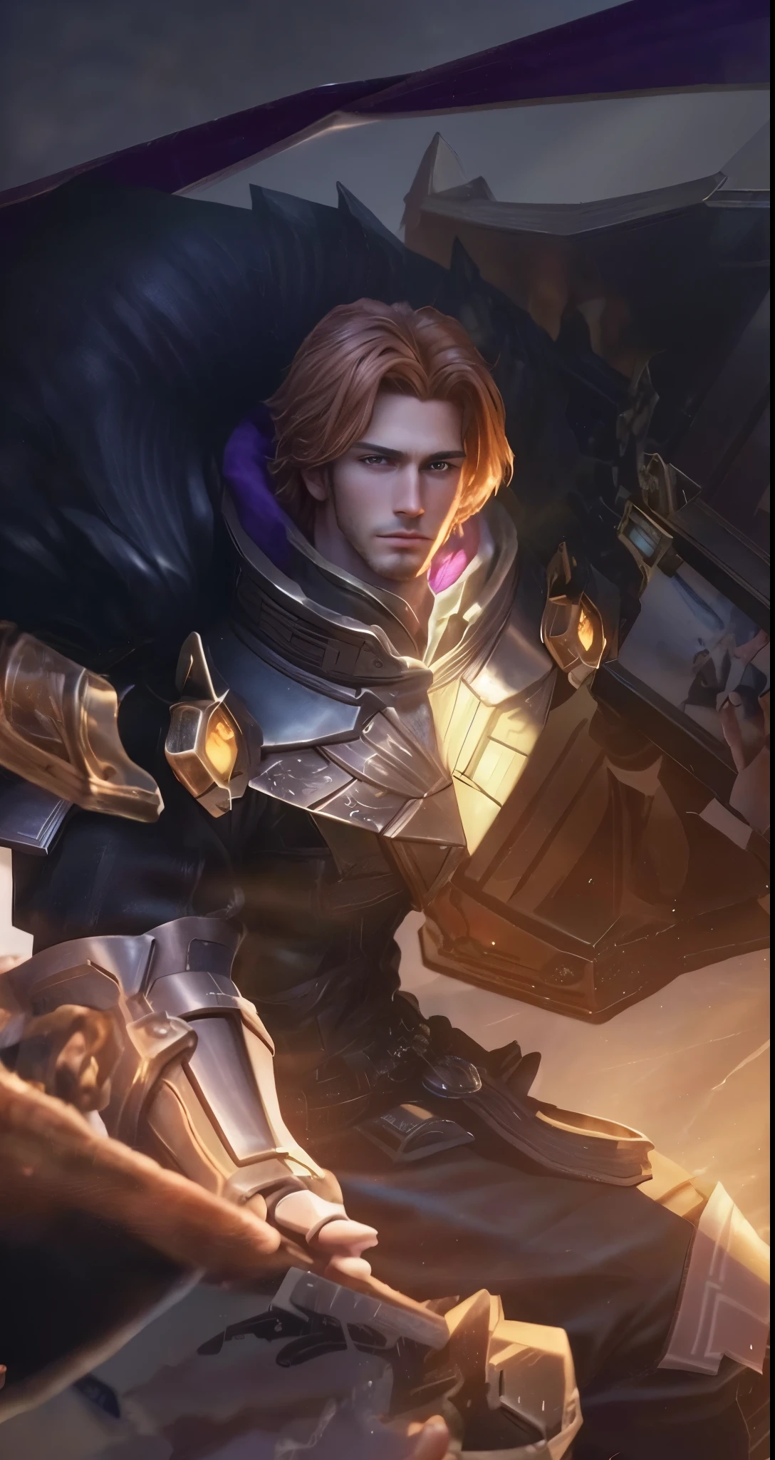 Real life adaption of this character, handsome, realistic same hair, realistic same outfit, realistic light realistic shadow realism, hyper realistic,(photorealistic 1:2)