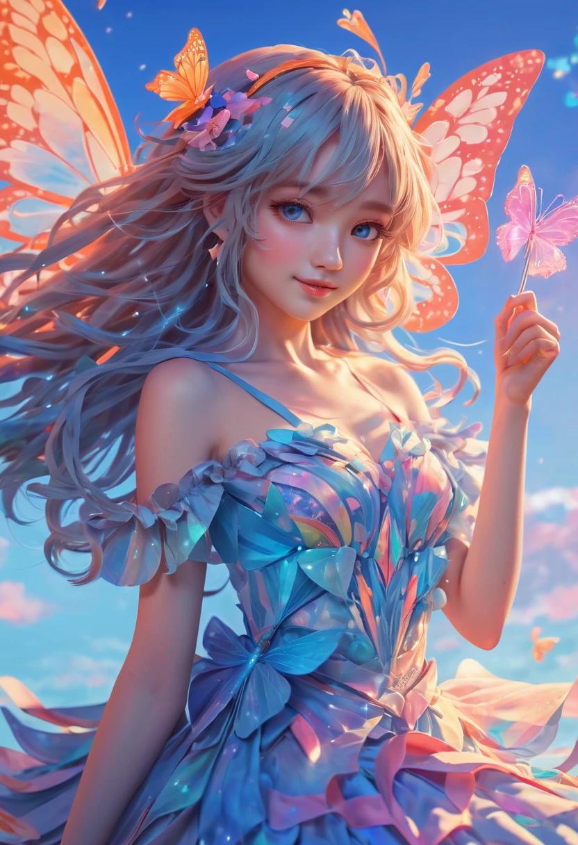 Detailed face features, severe women in an affectionate way with each other, touching each other, playing with their bodies, lesbians, looking at you. (best quality, highres:1.2), (realistic:1.37), colorful, vibrant, detailed, (anime:1.1), (portrait:1.1), (character design:1.1), (zentangle:1.3), (fantasy:1.1), (magical:1.1), (bright:1.1), (ethereal:1.1), (glowing origami:1.2), (magical girl transformation:1.1), (sparkles:1.1), (magical wand:1.1), (floaty dress:1.1), (flowing hair:1.1), (twinkling eyes:1.1), (vivid colors:1.1), (dynamic pose:1.1), (dreamy background:1.1), (enchanted atmosphere:1.1), (soft lighting:1.1), (radiant glow:1.1), (shimmering effects:1.1), (magical aura:1.1), (ethereal beauty:1.1), (feminine:1.1), (joyful expression:1.1), (optimistic:1.1), (magical girl costume:1.1), (butterfly accessories:1.1), (magical girl staff:1.1), (sky in blue,orange colors:1.1), (fantastical landscape:1.1), (dazzling background:1.1), (dream-like setting:1.1), (whimsical:1.1), (magical powers:1.1), (magical energy:1.1), (magical sparks:1.1), (glamorous transformation sequence:1.1)