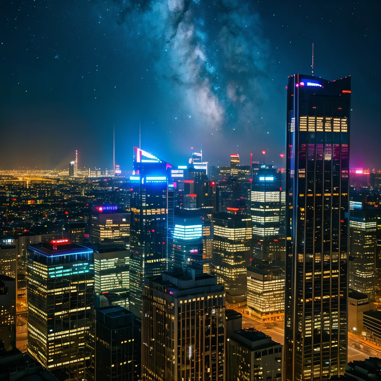 supernova　Light　cityscape