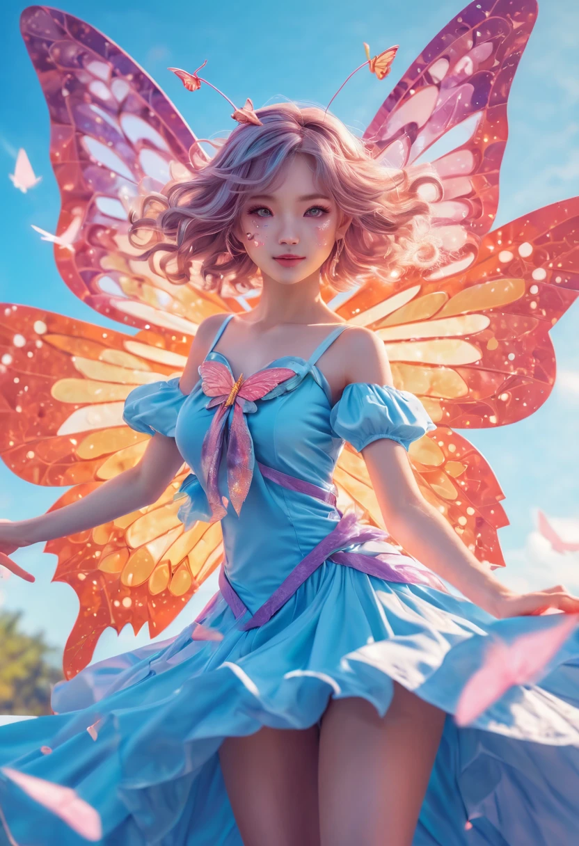Detailed face features, severe women in an affectionate way with each other, touching each other, playing with their bodies, lesbians, looking at you. (best quality, highres:1.2), (realistic:1.37), colorful, vibrant, detailed, (anime:1.1), (portrait:1.1), (character design:1.1), (zentangle:1.2), (fantasy:1.1), (magical:1.1), (bright:1.1), (ethereal:1.1), (glowing origami:1.2), (magical girl transformation:1.1), (sparkles:1.1), (magical wand:1.1), (floaty dress:1.1), (flowing hair:1.1), (twinkling eyes:1.1), (vivid colors:1.1), (dynamic pose:1.1), (dreamy background:1.1), (enchanted atmosphere:1.1), (soft lighting:1.1), (radiant glow:1.1), (shimmering effects:1.1), (magical aura:1.1), (ethereal beauty:1.1), (feminine:1.1), (joyful expression:1.1), (optimistic:1.1), (magical girl costume:1.1), (butterfly accessories:1.1), (magical girl staff:1.1), (sky in blue,orange colors:1.1), (fantastical landscape:1.1), (dazzling background:1.1), (dream-like setting:1.1), (whimsical:1.1), (magical powers:1.1), (magical energy:1.1), (magical sparks:1.1), (glamorous transformation sequence:1.1)