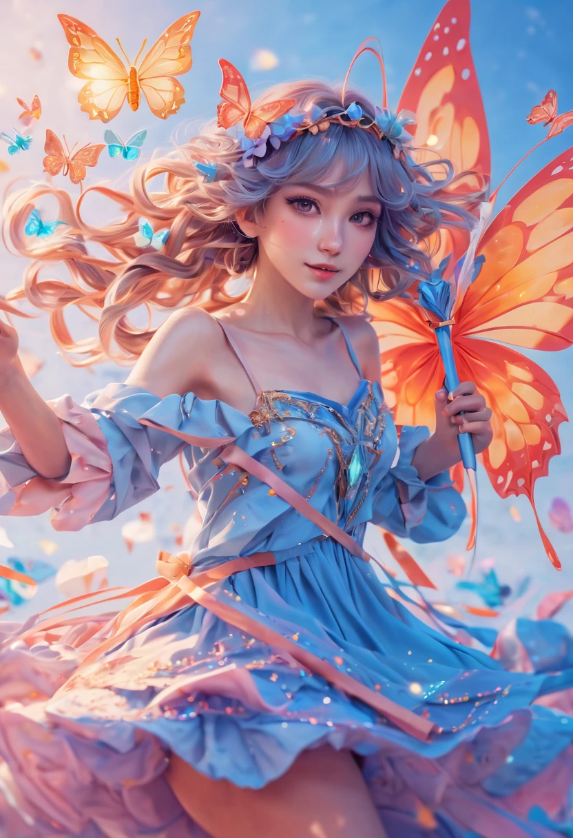 Detailed face features, severe women in an affectionate way with each other, touching each other, playing with their bodies, lesbians, looking at you. (best quality, highres:1.2), (realistic:1.37), colorful, vibrant, detailed, (anime:1.1), (portrait:1.1), (character design:1.1), (zentangle:1.2), (fantasy:1.1), (magical:1.1), (bright:1.1), (ethereal:1.1), (glowing origami:1.2), (magical girl transformation:1.1), (sparkles:1.1), (magical wand:1.1), (floaty dress:1.1), (flowing hair:1.1), (twinkling eyes:1.1), (vivid colors:1.1), (dynamic pose:1.1), (dreamy background:1.1), (enchanted atmosphere:1.1), (soft lighting:1.1), (radiant glow:1.1), (shimmering effects:1.1), (magical aura:1.1), (ethereal beauty:1.1), (feminine:1.1), (joyful expression:1.1), (optimistic:1.1), (magical girl costume:1.1), (butterfly accessories:1.1), (magical girl staff:1.1), (sky in blue,orange colors:1.1), (fantastical landscape:1.1), (dazzling background:1.1), (dream-like setting:1.1), (whimsical:1.1), (magical powers:1.1), (magical energy:1.1), (magical sparks:1.1), (glamorous transformation sequence:1.1)