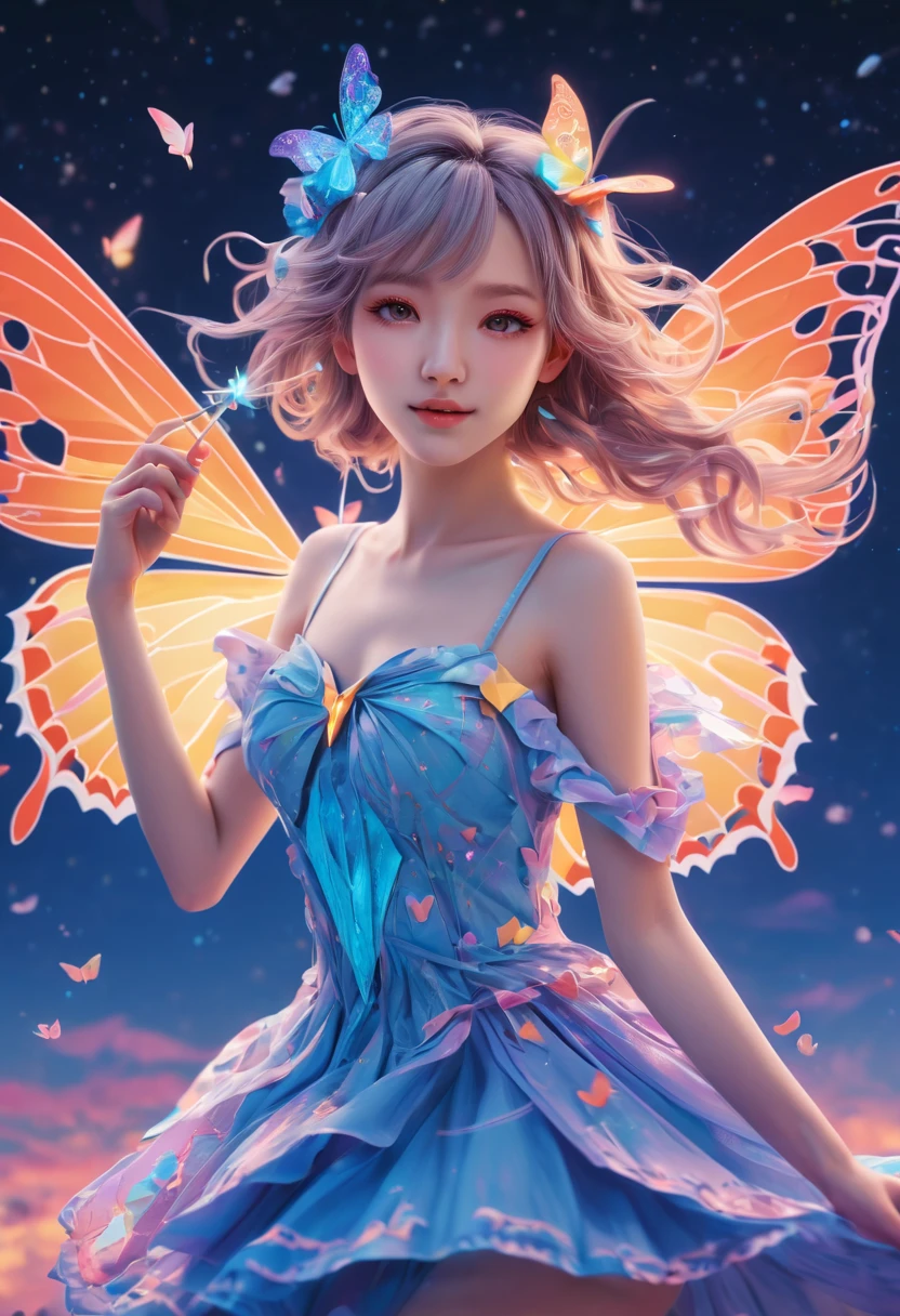 Detailed face features, severe women in an affectionate way with each other, touching each other, playing with their bodies, lesbians, looking at you. (best quality, highres:1.2), (realistic:1.37), colorful, vibrant, detailed, (anime:1.1), (portrait:1.1), (character design:1.1), (zentangle:1.2), (fantasy:1.1), (magical:1.1), (bright:1.1), (ethereal:1.1), (glowing origami:1.2), (magical girl transformation:1.1), (sparkles:1.1), (magical wand:1.1), (floaty dress:1.1), (flowing hair:1.1), (twinkling eyes:1.1), (vivid colors:1.1), (dynamic pose:1.1), (dreamy background:1.1), (enchanted atmosphere:1.1), (soft lighting:1.1), (radiant glow:1.1), (shimmering effects:1.1), (magical aura:1.1), (ethereal beauty:1.1), (feminine:1.1), (joyful expression:1.1), (optimistic:1.1), (magical girl costume:1.1), (butterfly accessories:1.1), (magical girl staff:1.1), (sky in blue,orange colors:1.1), (fantastical landscape:1.1), (dazzling background:1.1), (dream-like setting:1.1), (whimsical:1.1), (magical powers:1.1), (magical energy:1.1), (magical sparks:1.1), (glamorous transformation sequence:1.1)
