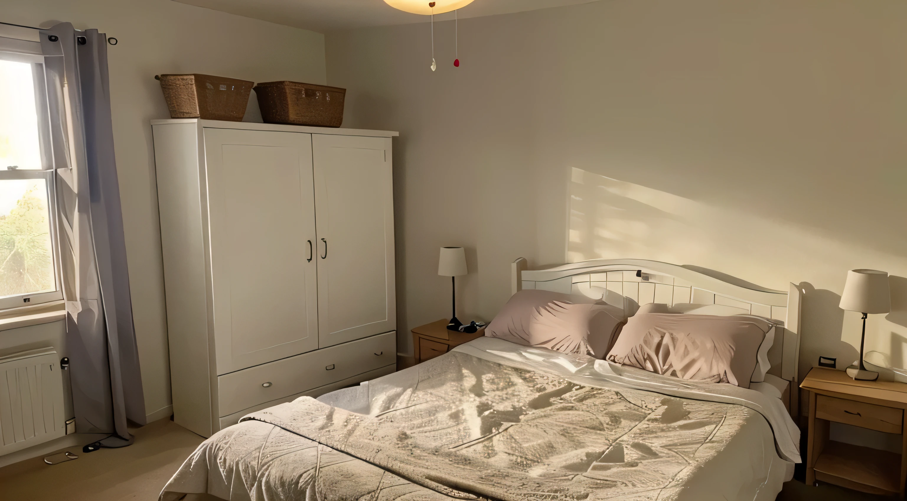 bedroom in parents' house