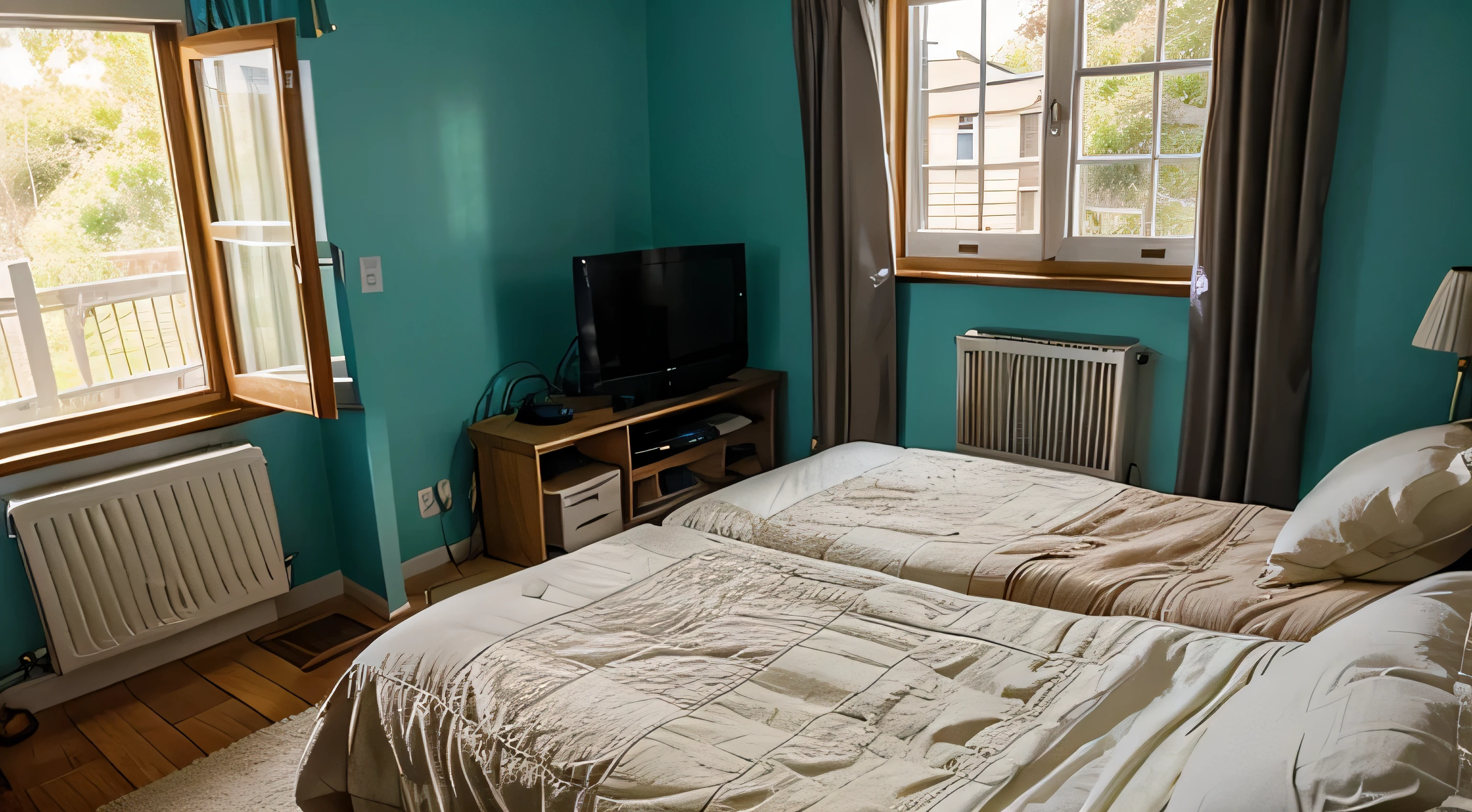 bedroom in parents' house