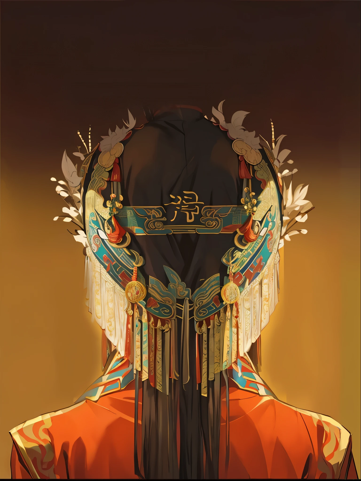 Peking Opera,back view,HD,back view清晰,The details are obvious