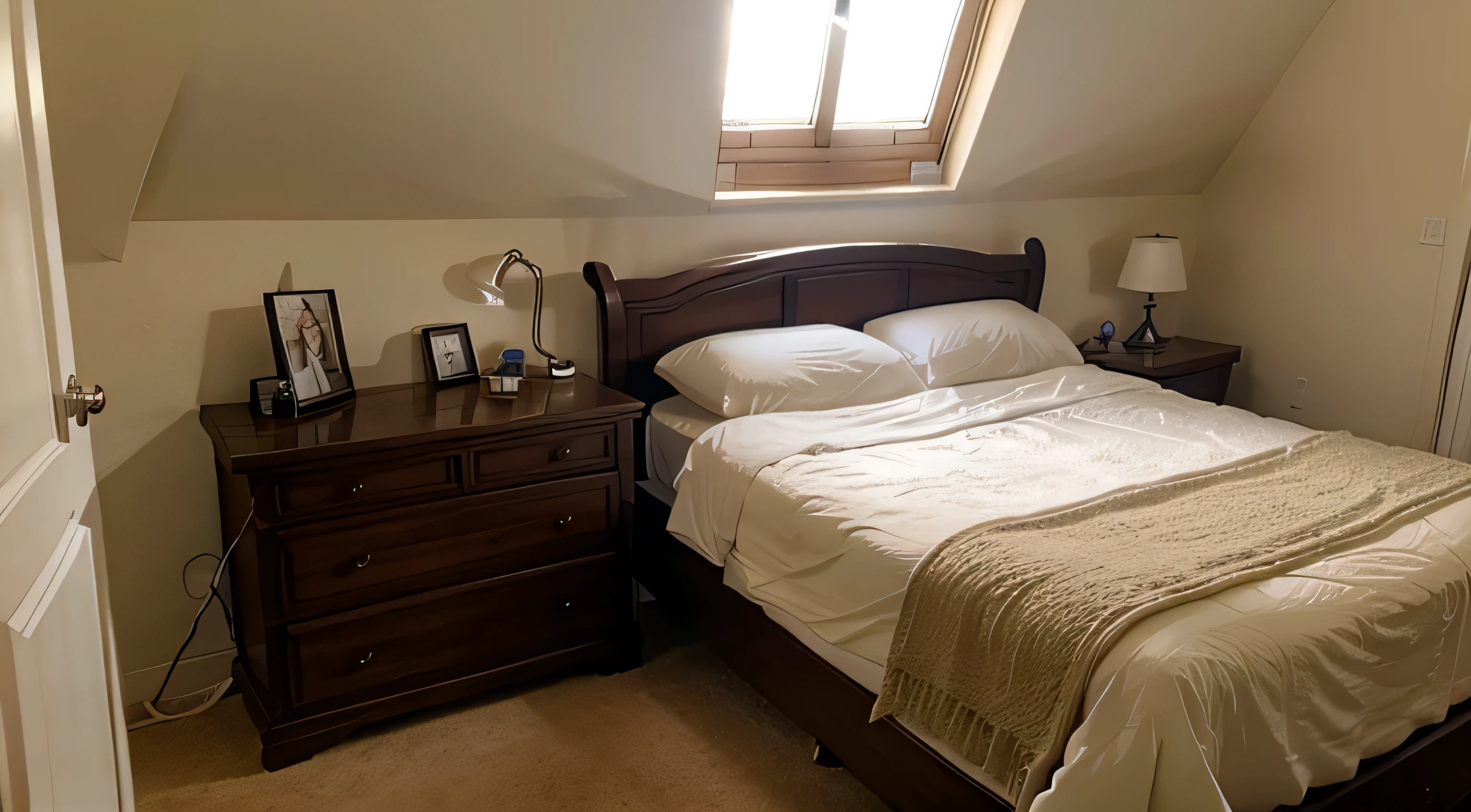 bedroom in parents' house