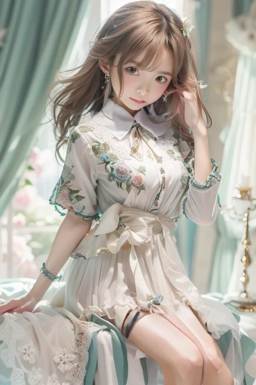 White、cloth、