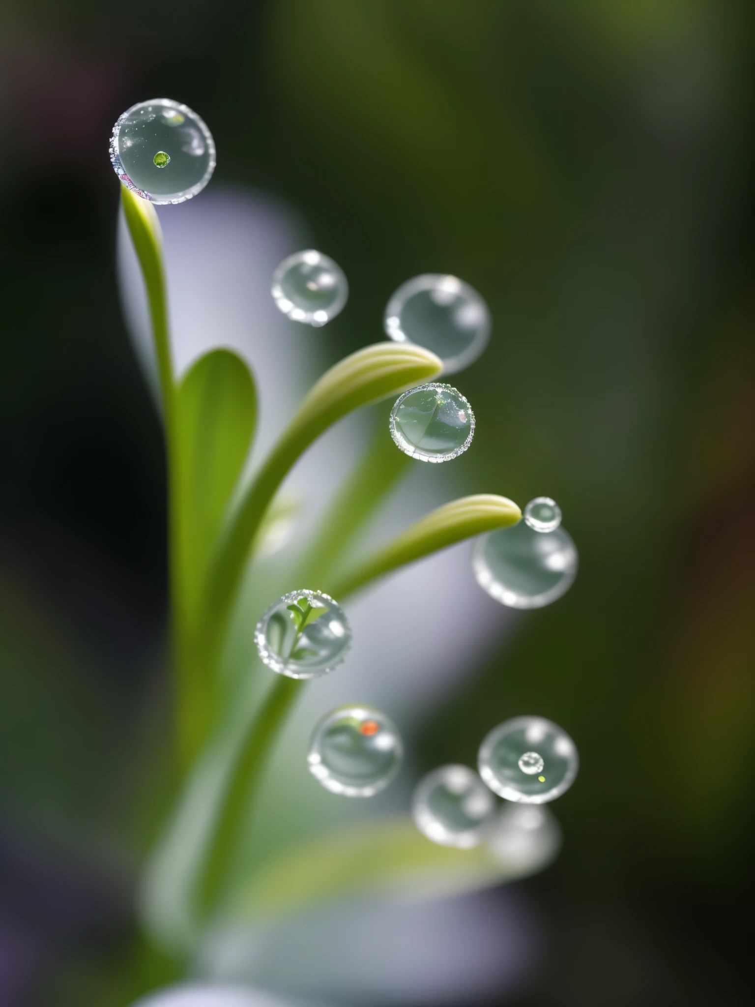 lily of the valley with water Droplets on it, dewdrop, dew drop, dew, summer morning dew, beautiful macro photography, magical flowers, Beautiful macro close-up image, covered in water drop, beautiful photography, Droplets, really beautiful nature, very beautiful photos, drop, glowing flowers, beautiful nature, detailed Droplets, Beautiful flowers, elegant flowers