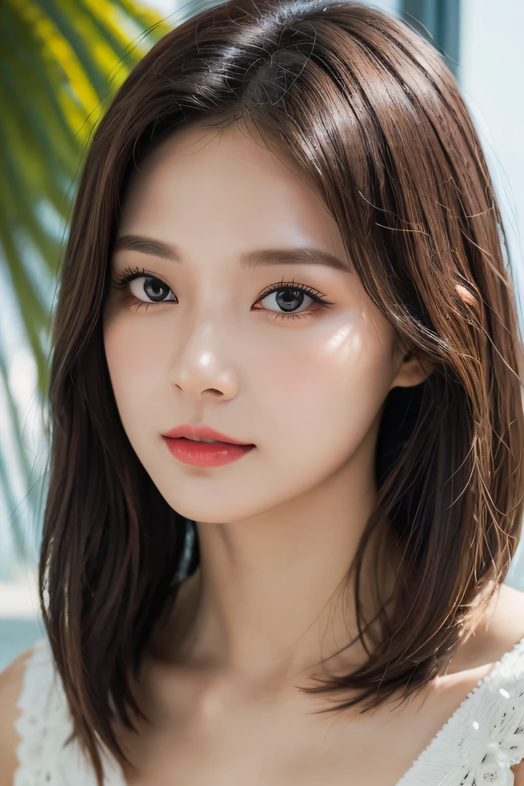 High-quality work,Realistic works,Super premium graphics,8K HD CG works,high quality graphics,High-definition and exquisite CG works,10x pixels,Ultra-fine details:1.1,Advanced technical details:1.1Realistic photo effects,Interior lighting effects:1.5,natural soft light:1.5. Light effect(Virtual light effects:1.8),超高分辨率,shining dress,sliver long hair,silber hair,transparenthair,high detailed hair(Quality hair details:1.1)Clear eyes,Double eyelids look good,Sharp eye makeup, Create exquisite eyelash makeup, tthin eyebrows, Ultra-detailed eyes,a tall nose, lovely red lips, rosey cheeks, With delicate makeup on her face , pretty face, The face shape is perfectly proportioned,(Advanced facial details:1.1) ,Beautiful meticulous girl,sandbeach,beach side,coconut tree,above from,extremely detailed eye and face,beatiful detailed eyes,hugefilesize,hight resolution,8k wallpaper,Up to detail,Light on the Face,cinmatic lighting, girl,sexy pose,(photo realisti:1.4),illustratio,Ultra-realistic realism,above from,super detailing, tmasterpiece, fishnets pantyhose, short detailed hair,Bigchest
,Women's artwork,Dress full body video,真实感,Amazing Cleavage,My eyes are very bright today