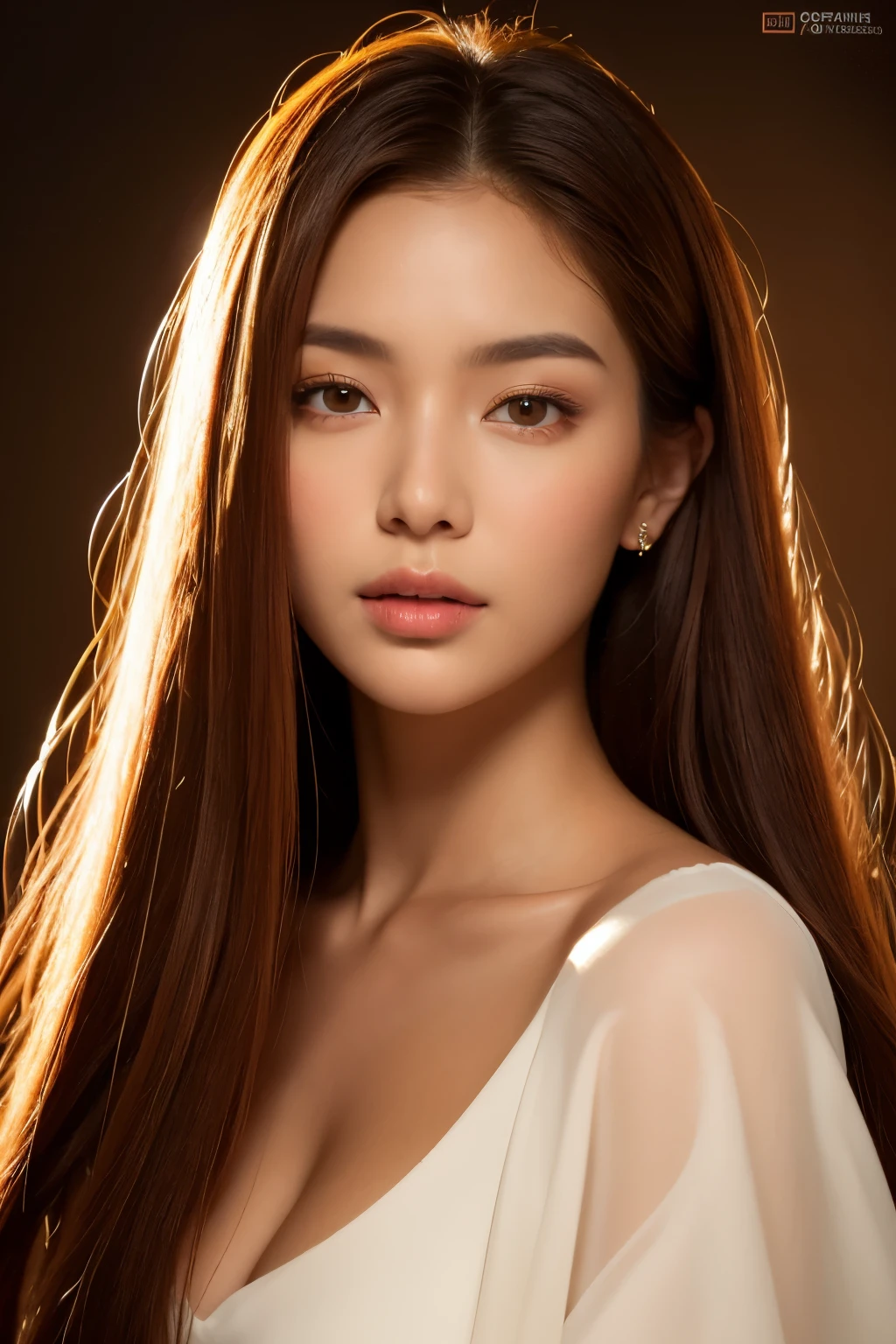 ((close-up portrait)), (RAW photo), Stunning portrait of a beautiful space queen, with tanned skin, sitting on the etheric throne, ((gorgeous long straight red hair:1.1)), Use warm colors and soft lighting.((close-up portrait)), (RAW photo), Stunning portrait of a beautiful space queen, with tanned skin, sitting on the etheric throne, ((gorgeous long straight red hair:1.1)), Use warm colors and soft lighting.