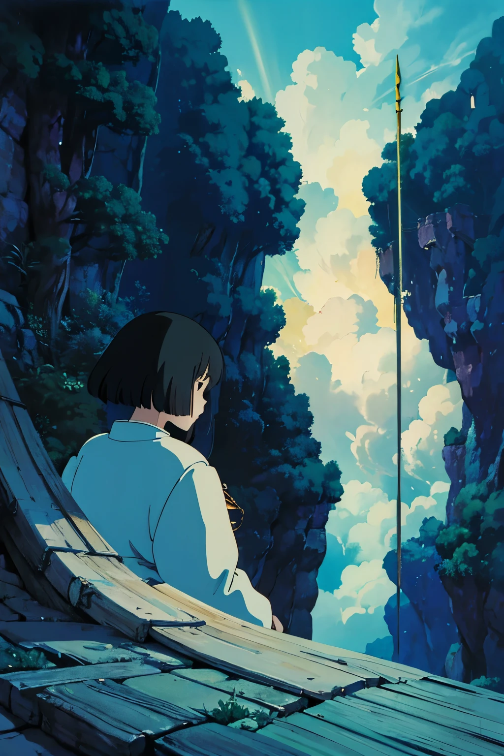 Studio Ghibli: An ethereal and whimsical world where imaginative beings coexist, meticulously depicted, In-depth and fascinating, with every minute detail unfolding, in the captivating style of Studio Ghibli,
(masterpiece:1.21), (best quality:1.331), (ultra-detailed), (extremely best illustration), (remarkable), ( hyper-realistic), Vibrant and rich graphics,
(extremely intriguing and enchanting:1.21), 8k, wallpaper, (breathtakingly beautiful lighting), soft and nuanced lighting, Enchanting composition, (P