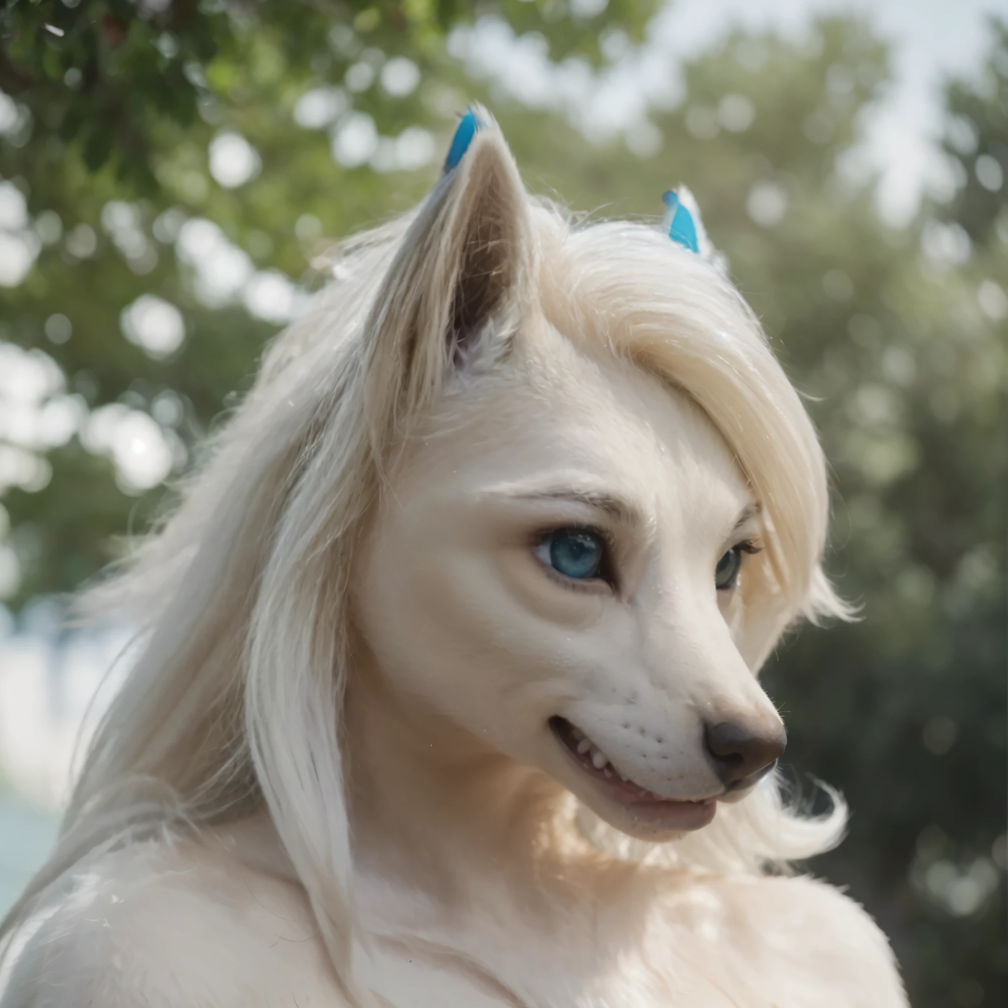 (best quality,4k,8k,highres,masterpiece:1.2),ultra-detailed,(realistic,photorealistic,photo-realistic:1.37),face portrait,alolan ninetales,canine snout,cosmic eyes,beautiful eyes,sparkling eyes,shining eyes,radiant eyes,glowing eyes,hypnotic eyes, fluffy ears