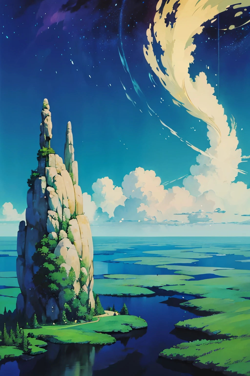 Studio Ghibli: An ethereal and whimsical world where imaginative beings coexist, meticulously depicted, In-depth and fascinating, with every minute detail unfolding, in the captivating style of Studio Ghibli,
(masterpiece:1.21), (best quality:1.331), (ultra-detailed), (extremely best illustration), (remarkable), ( hyper-realistic), Vibrant and rich graphics,
(extremely intriguing and enchanting:1.21), 8k, wallpaper, (breathtakingly beautiful lighting), soft and nuanced lighting, Enchanting composition, (P
