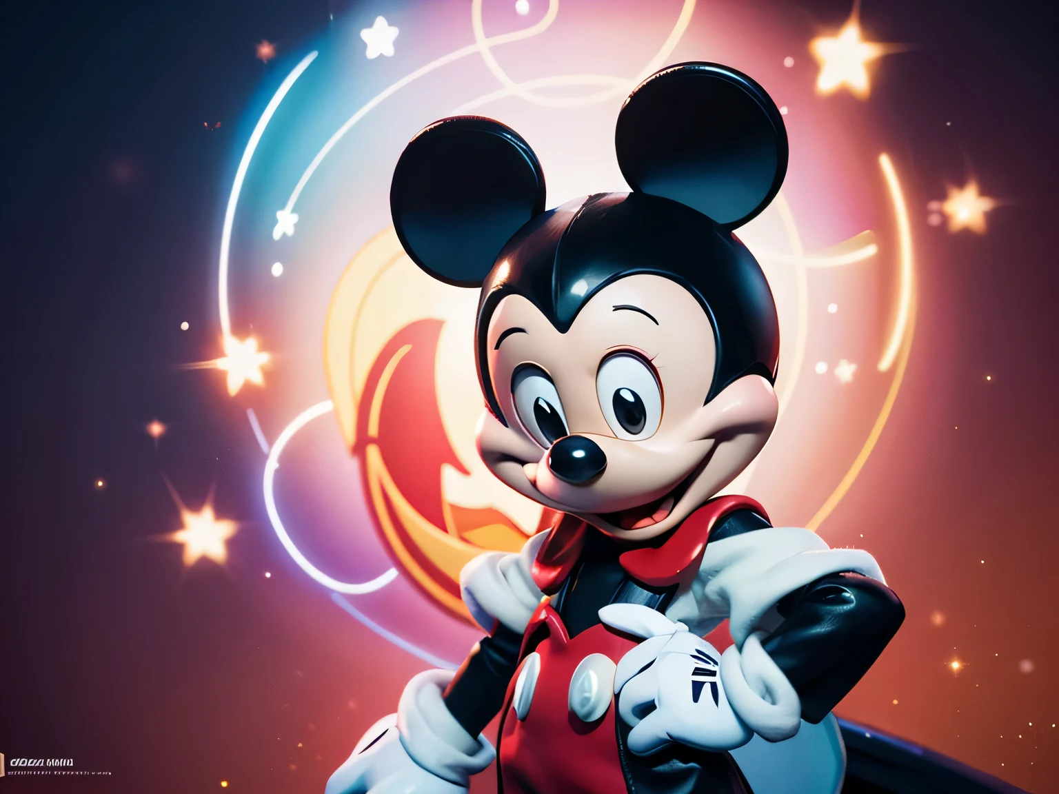 Exquisite Disney Mickey cool action creative design 