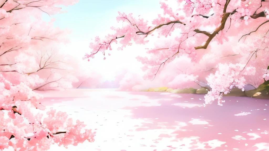 Cherry petals, no figures (best quality,4k,8k,highres,masterpiece:1.2),ultra-detailed,(realistic,photorealistic,photo-realistic:1.37),soft focus,dreamy atmosphere,color harmony,blossoming landscape,delicate flowers,subtle pink shades,natural lighting,serene ambiance,stunning bokeh,ethereal beauty,pure tranquility,petal-filled scene,vivid colors,tranquil garden setting,springtime delight,sakura blossom,serene stillness,picturesque nature,zen-like,serene landscape,endless rows of cherry trees,gentle breeze,rays of sunlight piercing through the petals,whispering petals,sublime beauty,hushed beauty,harmonious symphony of colors,subtle fragrance of cherry blossoms,magical surrealism,soft pastel tones,floating petals,a moment frozen in time,peaceful silence,serene celestial atmosphere.