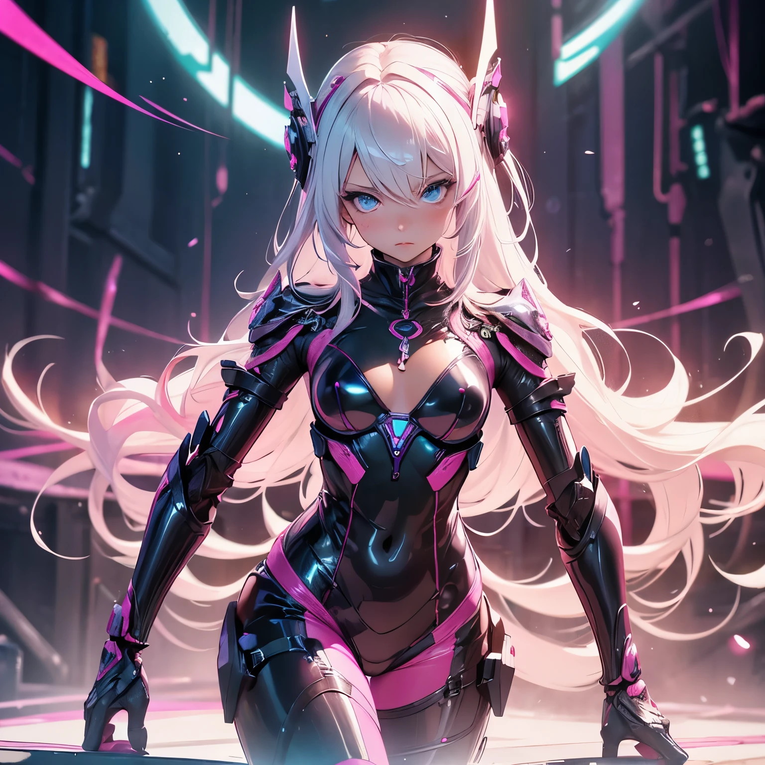 (quality)), ((masterpiece)), Recommended resultsluffly、(see through:1.5)、whole body 、Swollen nipples,straighten your back、huge bust、angle to floor:1.2、low camera angle、Hair loss on crotch、Whole body facing the camera,Hair can be seen on the crotch,Hatsune Miku,(whole body照:1.4),(wide angle shot) (Not too possible: 1.3), (intricate details:1.4), (masterpiece) , ((cartoon, Beautiful white-skinned puppets, Angel, 1 girl, magic)), (Perfect aesthetic eyes:1.3) , (delicate eyes) , (halo) , (Elden Ring:1.4), (Alas:1.3), brilliant, Hair double ponytail, colorful hair, (Anatomically correct body:1.4) , angry, (perfect face shape), Majestic Guardian Knight | Ultra-thin armor | Cinema lighting | Rendered by Octane | 。...3D, (anatomically correct :1.4), (Super detailed, fantasy background, blush, only, fighting stance), (magic circle:1.3), lightning effect, (Ray tracing), Show your A skills.them., (ojos brights) , (glowing particles) , 16k wallpaper, ultra high definition(original photo:1.2),Pink latex jumpsuit,empty in,Holt necklace, shiny latex,tight,Sweaty legs,, pink body, wearing atsuko kudo latex clothing, Leval trajectory adjustment, smooth pink skin, tight连衣裤, wearing latex, shiny plastic, piel bright y bright, pink light color, latex clothing, Chrome set, Cyberpunk Glossy Latex Suit, bright, Futuristic glossy latex suit Stretch your legs