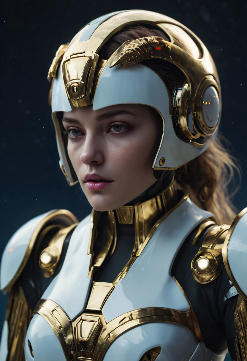 ((Golden lighting)),((The background of Star Wars:1)), ((fighting:1)), true-to-life visuals,artistically refined,captivating beauty, dramatic contrasts, atmospheric depth,intimate moments, enduring allure, authentic portrayal,lifelike accuracy, evocative mood, emotional depth, striking symbolism, (((1box:1.3))),solo,(looking at viewer),(full body:1.4), (Glowing ambiance, enchanting radiance, ethereal atmosphere, mesmerizing glow, evocative hues, captivating coloration, dramatic lighting, enchanting aura:1),armor robot,(highly details:1.5),unreal engine,3d render,film photograhpy, complex 3d render ultra detailed of a beautiful porcelain profile woman android face, robotic parts, 150 mm, beautiful studio soft light, (rim light:0.63), vibrant details, luxurious cyberpunk, lace, hyperrealistic, anatomical, facial muscles, cable electric wires, microchip, elegant,(starry sky:1.3),starry sky,meteor shower, beautiful background, octane render, H. R. Giger style, 8k, best quality, masterpiece, illustration, an extremely delicate and beautiful, extremely detailed ,CG ,unity ,wallpaper, (realistic, photo-realistic:1.37),Amazing, finely detail, masterpiece,best quality,official art, extremely detailed CG unity 8k wallpaper, absurdres, night sky,floating,incredibly absurdres, robot,
((gold halmet:1.5)), ((lion))