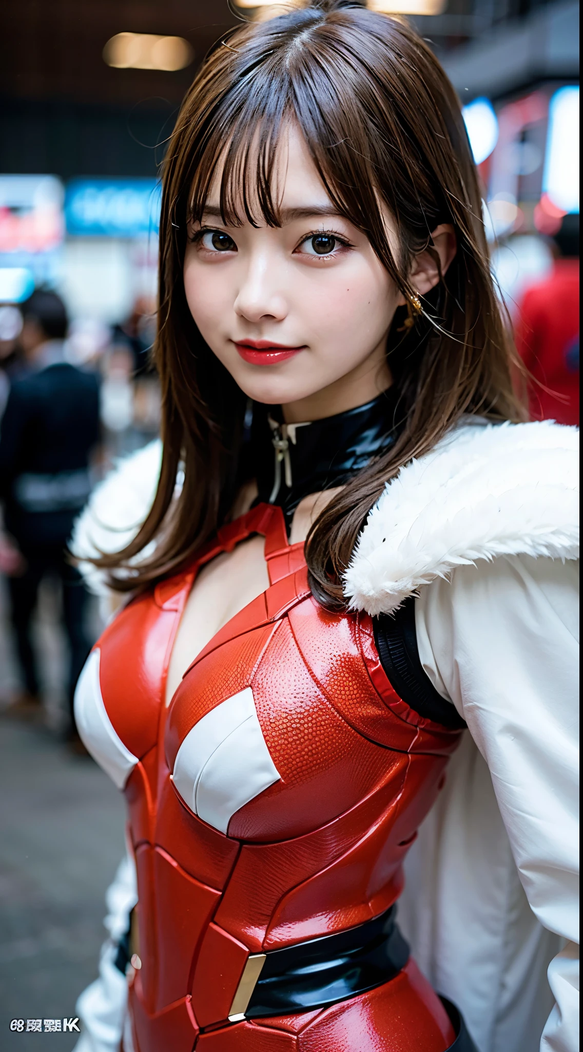 tokusatsu, Superhero,tokusatsu, (8K, Raw photo:1.2)Detailed face and eyes,Best Quality, 超A high resolution, Highly detailed ,intricate detailes ,masutepiece ,Cute Girl , Soft cinematic light, Hyper-detailing,Sharp Focus, High quality