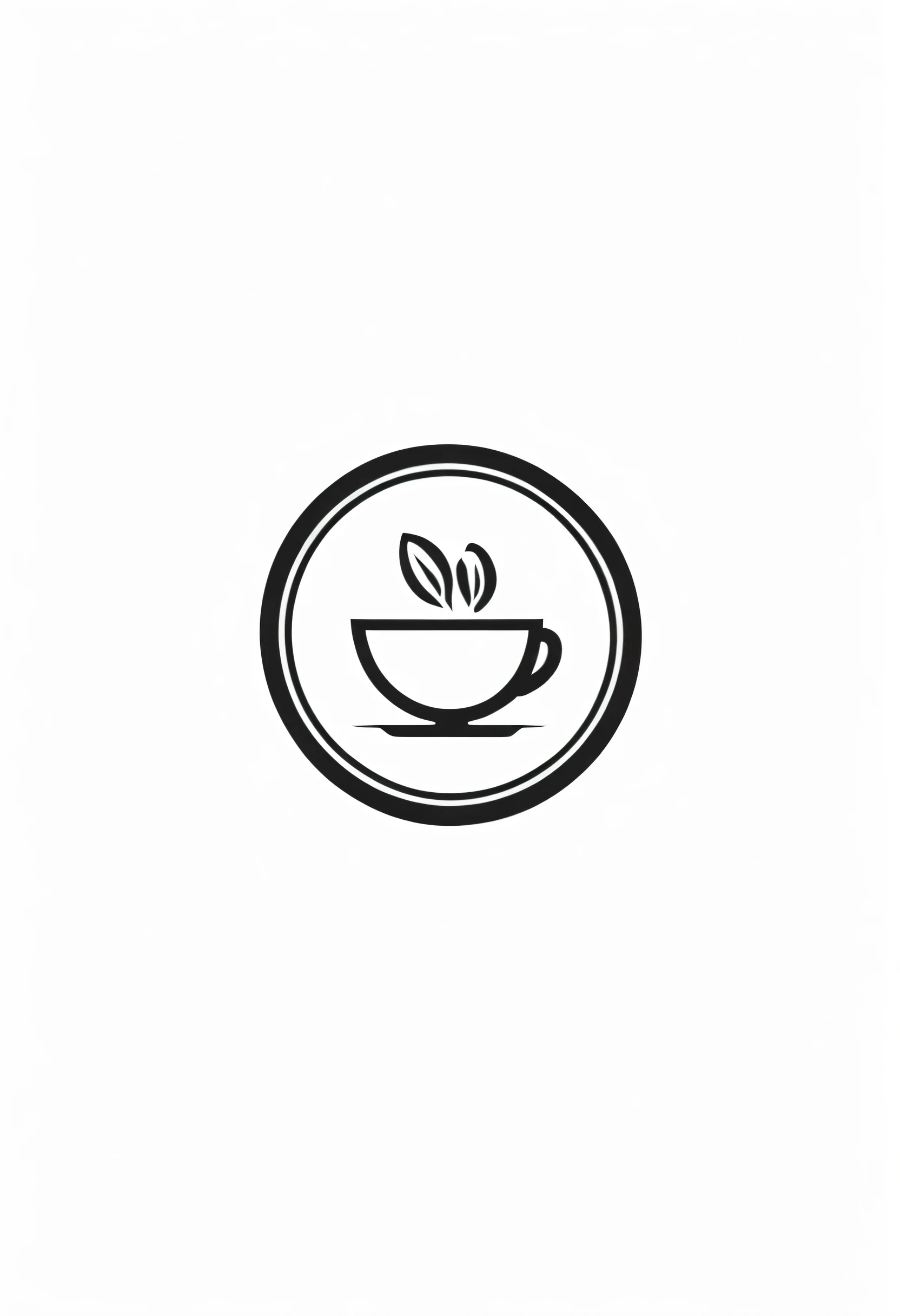 Family Food Company Logo "food design'" , black background, white letters, Symmetrical, modern