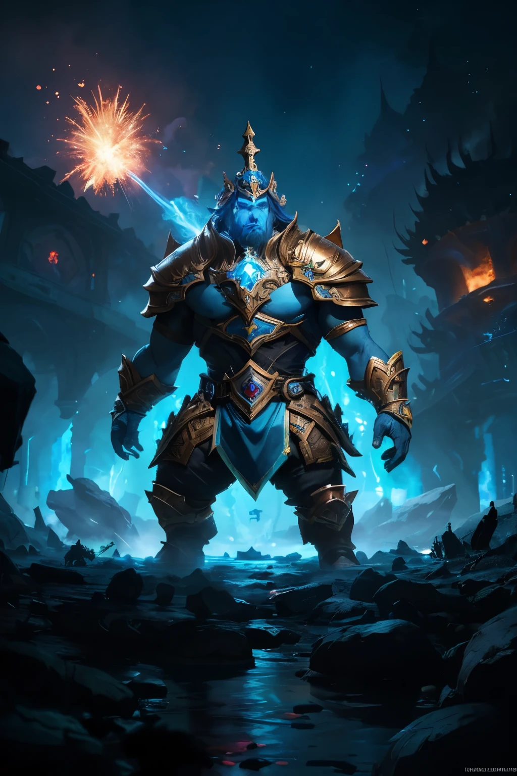 A mesmerizing collection of ultra-detailed Minions from the League of Legends universe, highlighted by the contrasting colors of blue and red. Best quality presentation in 8k resolution, boasting the highest level of detail, vivid colors, and lifelike textures. Concept artists' masterpieces bring these mischievous creatures to life, filled with action-packed, chaotic battle scenes. Animated explosions burst and illuminate the battlefield with magical powers and unique character designs.
Breath-taking landscapes display towering structures, epitomizing majestic beauty and diverse outfits, adding to the immersive gaming experience. Blue Minions present fierce countenances