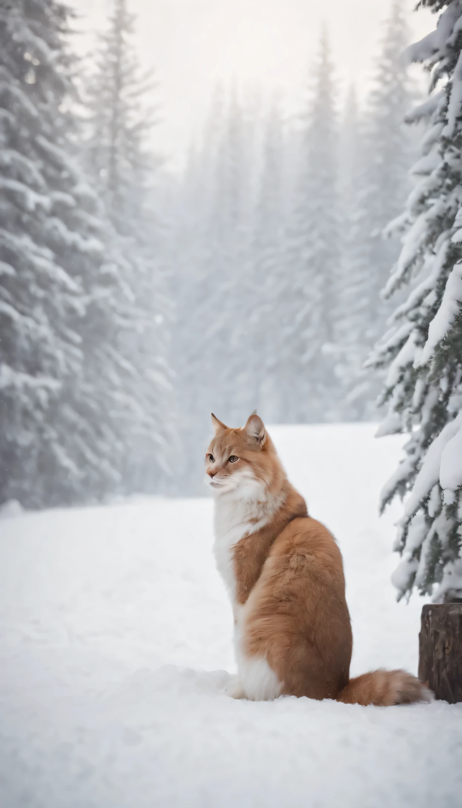 (Highly detailed CG Unity 8K wallpaper、masterpiece、highest quality、Super detailed)、(best lighting、best shadow、very delicate and beautiful)、highest quality、8K、Detailed facial depiction、masterpiece、highest quality、clear image quality、Photo of snowy scenery seen from the window