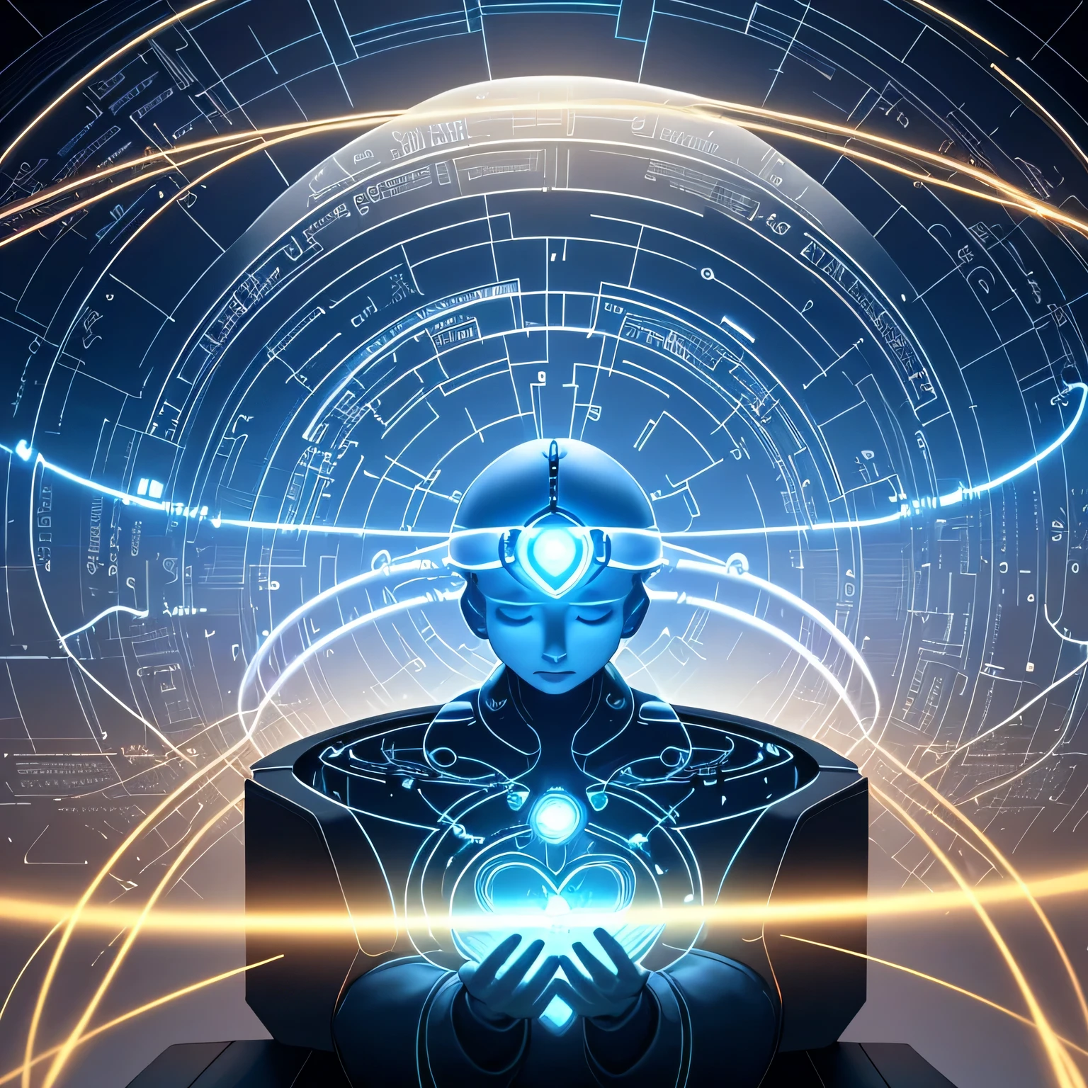 Amidst a tranquil lab setting, telepathy, a groundbreaking technology, comes to life. A person, their head adorned with intricate EEG sensors, sits in the heart of this innovation. The air hums with anticipation as their brain waves dance beneath the sensors' unobtrusive gaze.
The signals, once captured, travel through a maze of intricate wirings till they reach the powerful computer. It interprets these brisk electrical patterns with the precision of a symphony conductor, utilizing advanced signal processing algorithms. The computer, functioning as a magical interpreter, transforms these brainwaves into clear, comprehensible commands.
This once incomprehensible