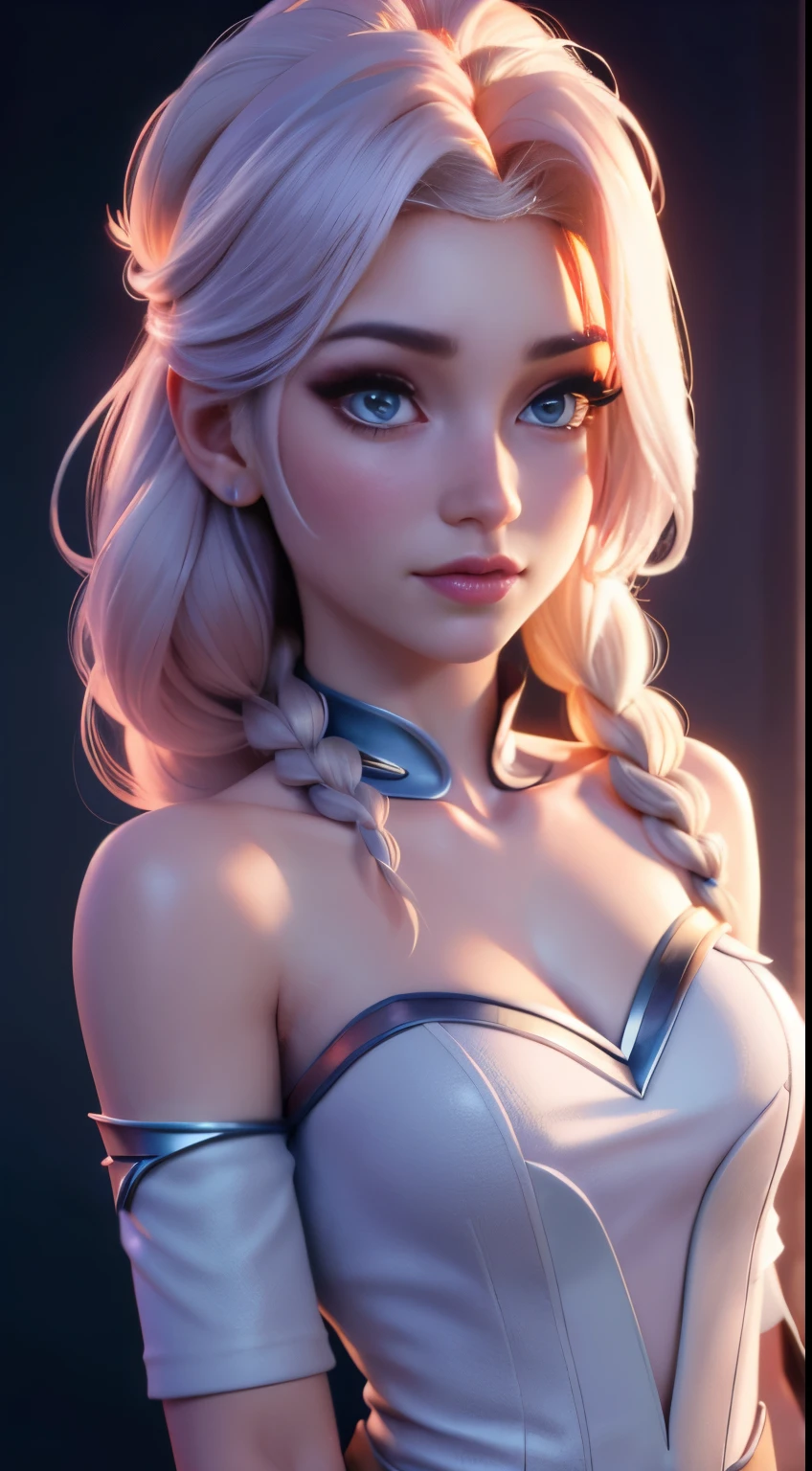 (elsa frozen-rose quartz SU mezclando modelos .) (ultra FUSIÓN) Highly detailed CG unity 8k wallpaper, style shot, complex, high detail, dramatic, highest quality movie still image, very detailed, masterpiece, best quality, character design, Elsa, Elsa from Frozen,Diamante Rosado fusión (( Dark style)), realistic ultra-detailed rendering style, natural light, sharp character design, (hard focus, 8k), (((natural skin texture))), 8k textures, soft cinematic lighting, adobe lightroom, dark room, hdr, Sophisticated, Elegant, Rich Detail, Sharp Focuilm Look) )), Soothing Tones, Detail Frenzy, Intricate Detail, Super Detail, Low Contrast, Soft Film Lighting, Dull Colors, Exposure Blending, HDR, Fade, 35mm, f/1.4, ISO64, f16, 25 sec.