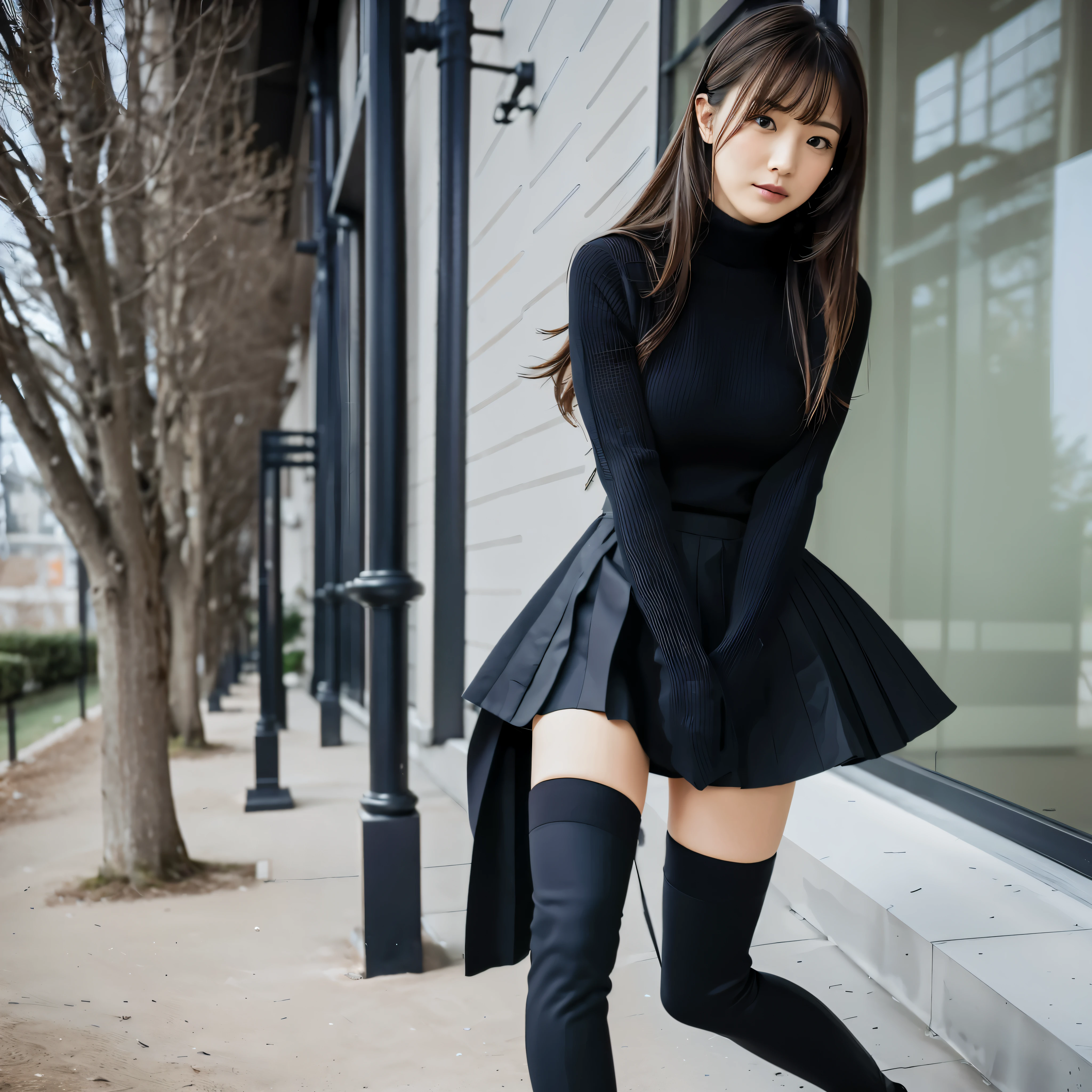 long legs lots of scenery