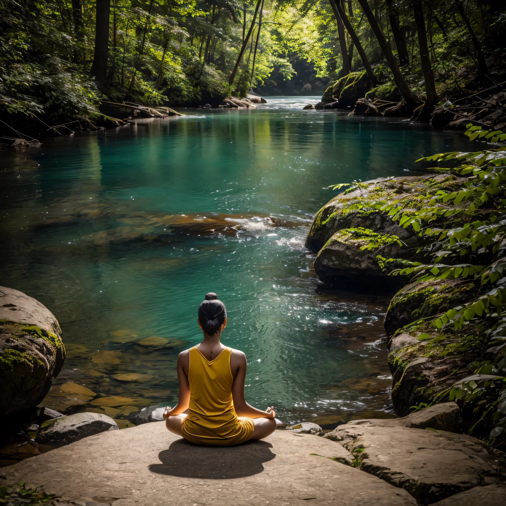 meditation, realista, photographic, 8k