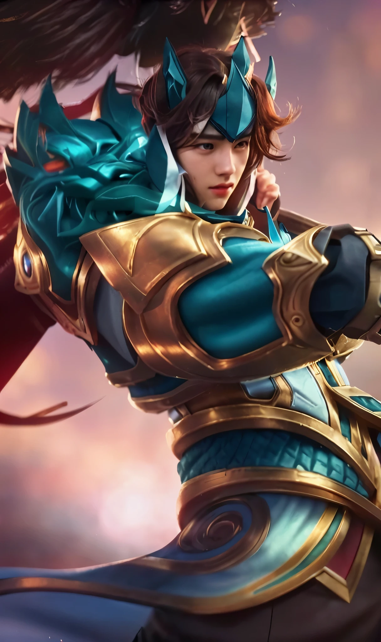 Real life adaption of this character, teen handsome face, realistic same hair, realistic same outfit, realistic light, realistic shadow, realism, hyper realistic, (photorealistic 1:2)