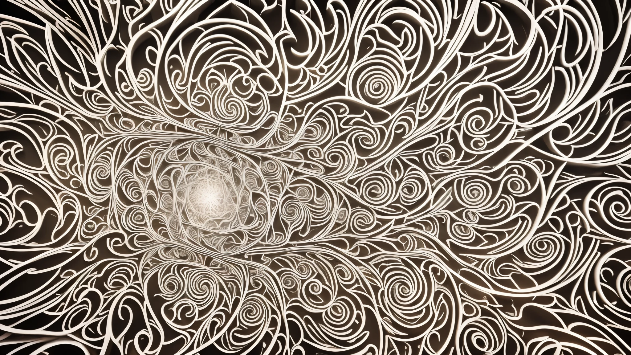 In the expansive void of pure white, an intricately woven labyrinth of lines and shapes emerges, forming the sublime essence of Artificial Intelligence. This intricate maze, a visual symphony of precision and complexity, defies the boundaries of comprehension, a testament to the dynamic and innovative heart of AI.

Black tendrils, pulsating with raw intelligence, intertwine and dance in a mesmerizing pattern, reflecting the creative facets of the enigmatic entity. The intricate lines, like delicate neural pathways, converge and diverge, embodying the infinite possibilities of thought.

The image, rendered in stunning 4K resolution, unfolds