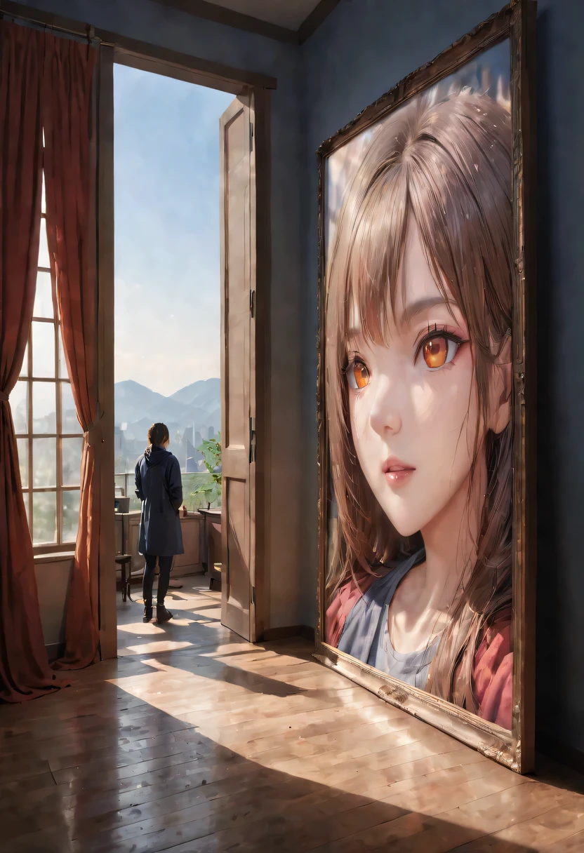 (best quality,4K,8k,high resolution,masterpiece:1.2),,Super detailed,(actual,photoactual,photo-actual:1.37),human development report,ultra high definition,studio lighting,Ultra-fine painting,sharp focus,Physically based rendering,extremely detailed description,professional,bright colors,Bokeh,portrait,landscape,fear,Japanese cartoons,science fiction,photography,concept artist,warm color,contour,soft light,ethereal,serene,Blurred foreground"