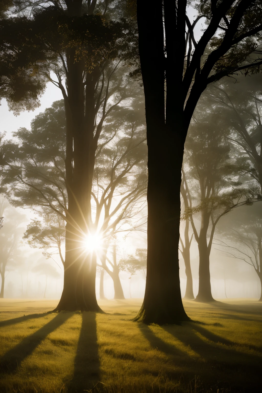 title: Mystical Silhouettes Against the Foggy Backdrop: A Captivating Scene --s2

as painted by: [Your Name]
style: [Your Unique Artistic Style]

description:
The air is thick with the mystical allure of a foggy morning. Through the lens of the Sony A9 II, the world comes into focus. A telephoto lens captures the intricate details of the silhouettes of trees and hills, their outlines crisp against the ethereal foggy backdrop. The sun begins to rise, casting a gentle warm glow on the landscape, adding an enchanting depth to the scene. The silhouettes of the trees